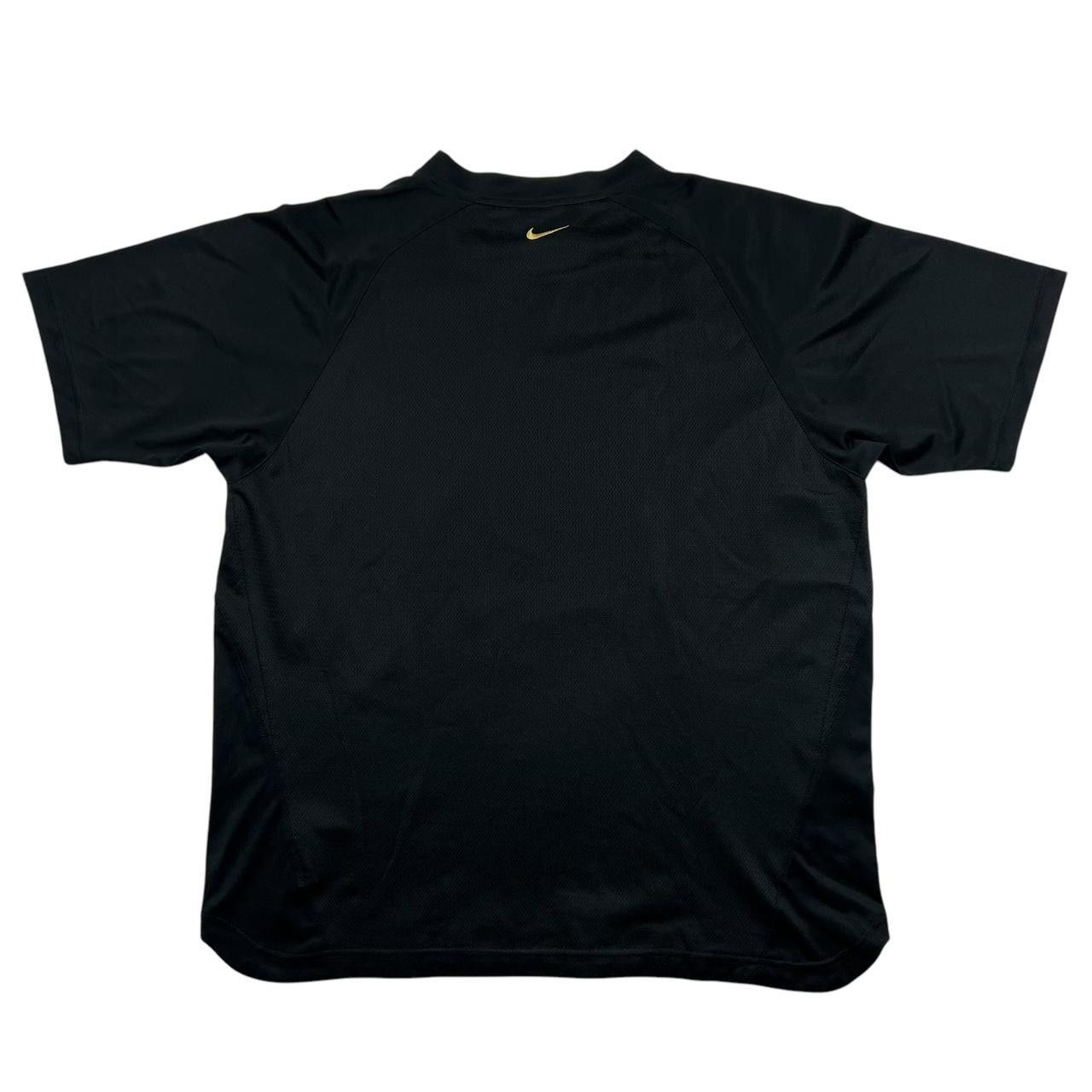 Nike Vintage 2000s Nike TN Vein T-Shirt Black & Gold - Large Size US L / EU 52-54 / 3 - 5 Thumbnail