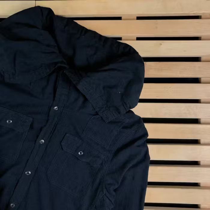 Allsaints Mens Shirt Long Sleeve Allsaints Blue Size M Size US M / EU 48-50 / 2 - 2 Thumbnail