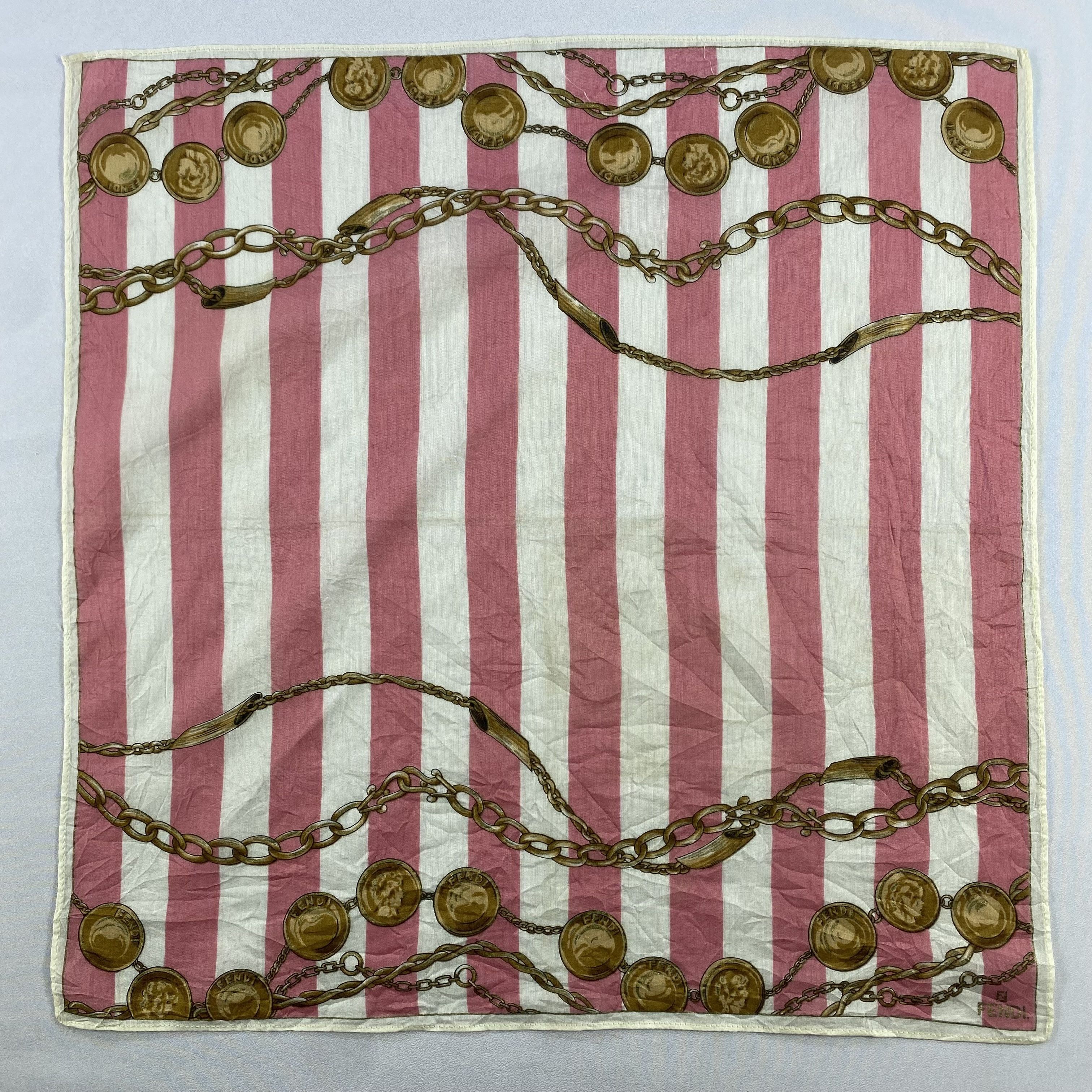 Vintage Fendi Bandana/ Handkerchief / Neckerchief Size ONE SIZE - 3 Thumbnail