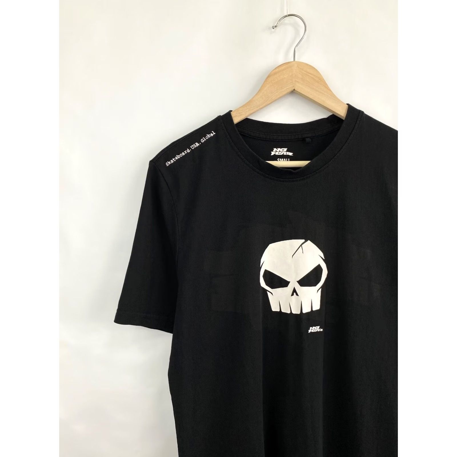 No Fear No Fear Skateboard Skull T-Shirt Graphic Rare Retro Hype Black M Adults Mens XS/S/SM? Size US M / EU 48-50 / 2 - 3 Thumbnail