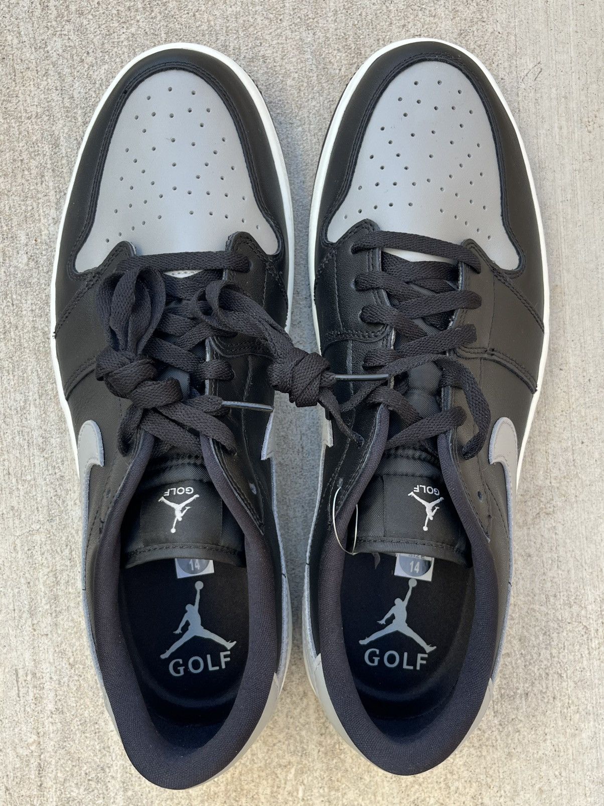 Jordan Brand Nike Air Jordan 1 Low Golf Shoe ‘Shadow’ DD9315-001 Size 14 Size US 14 / EU 47 - 7 Thumbnail
