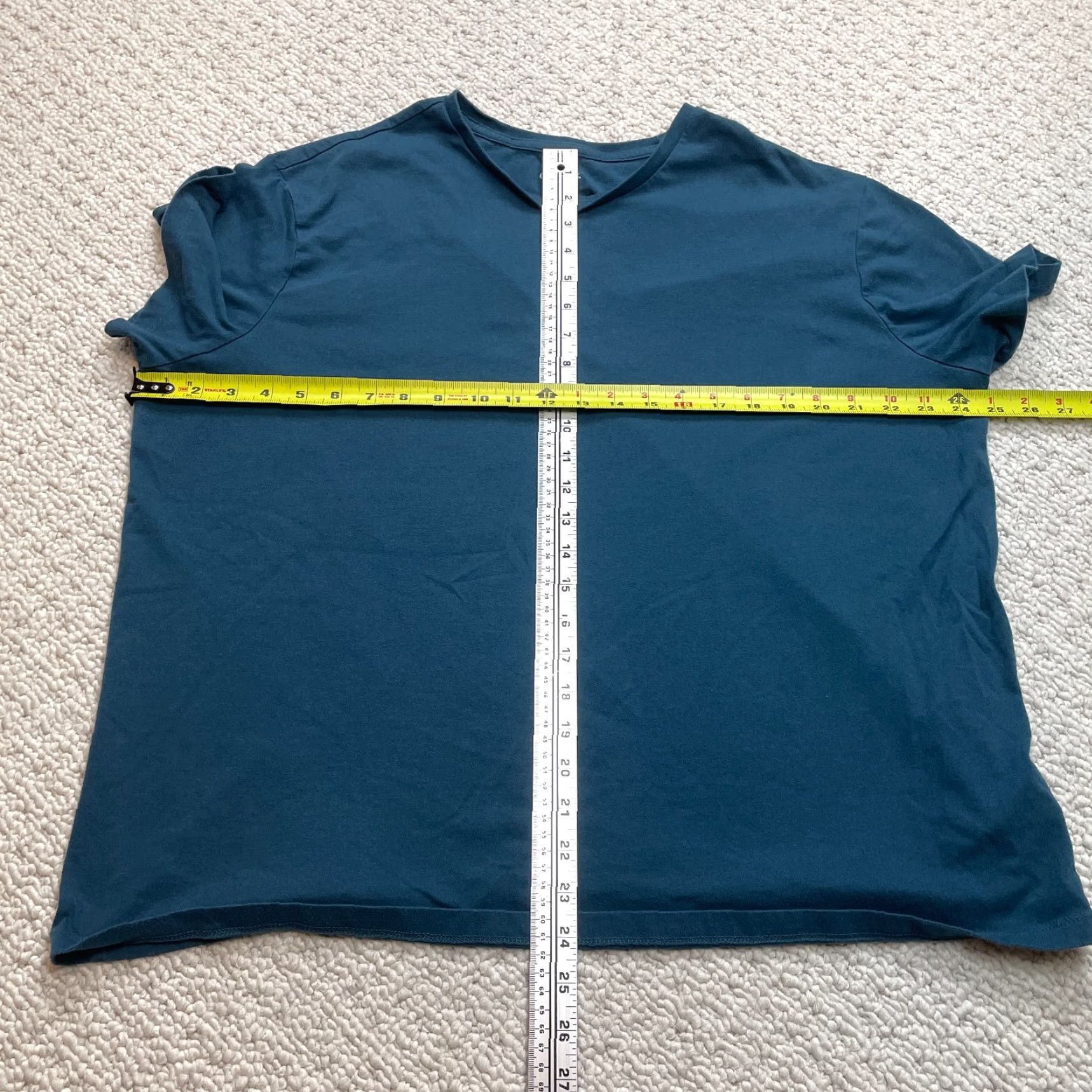 Vintage Goodfellow & Co Shirt Mens 2XL Blue T-Shirt Short Sleeve Crew Neck Regular Cotton Jersey Logo Solid Adult Size US XXL / EU 58 / 5 - 2 Thumbnail