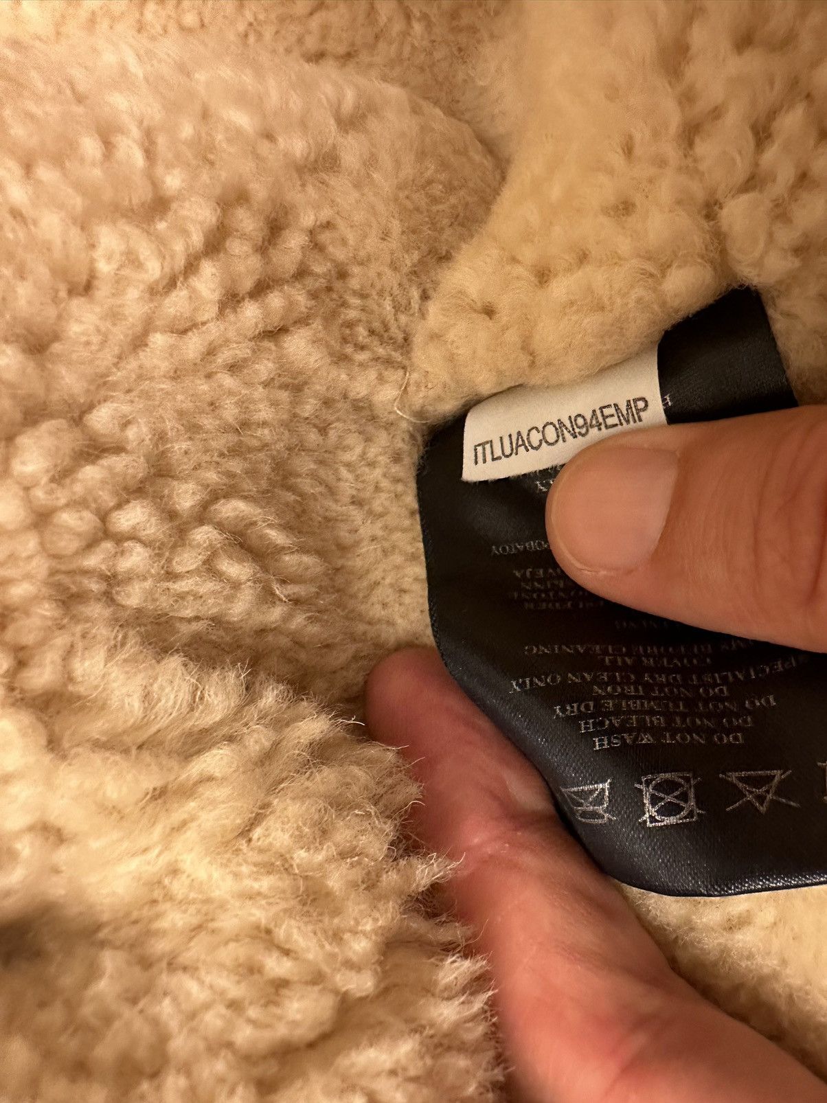 Burberry Prorsum Burberry prorsum FW 2010 double collar shearling jacket Size US L / EU 52-54 / 3 - 19 Thumbnail
