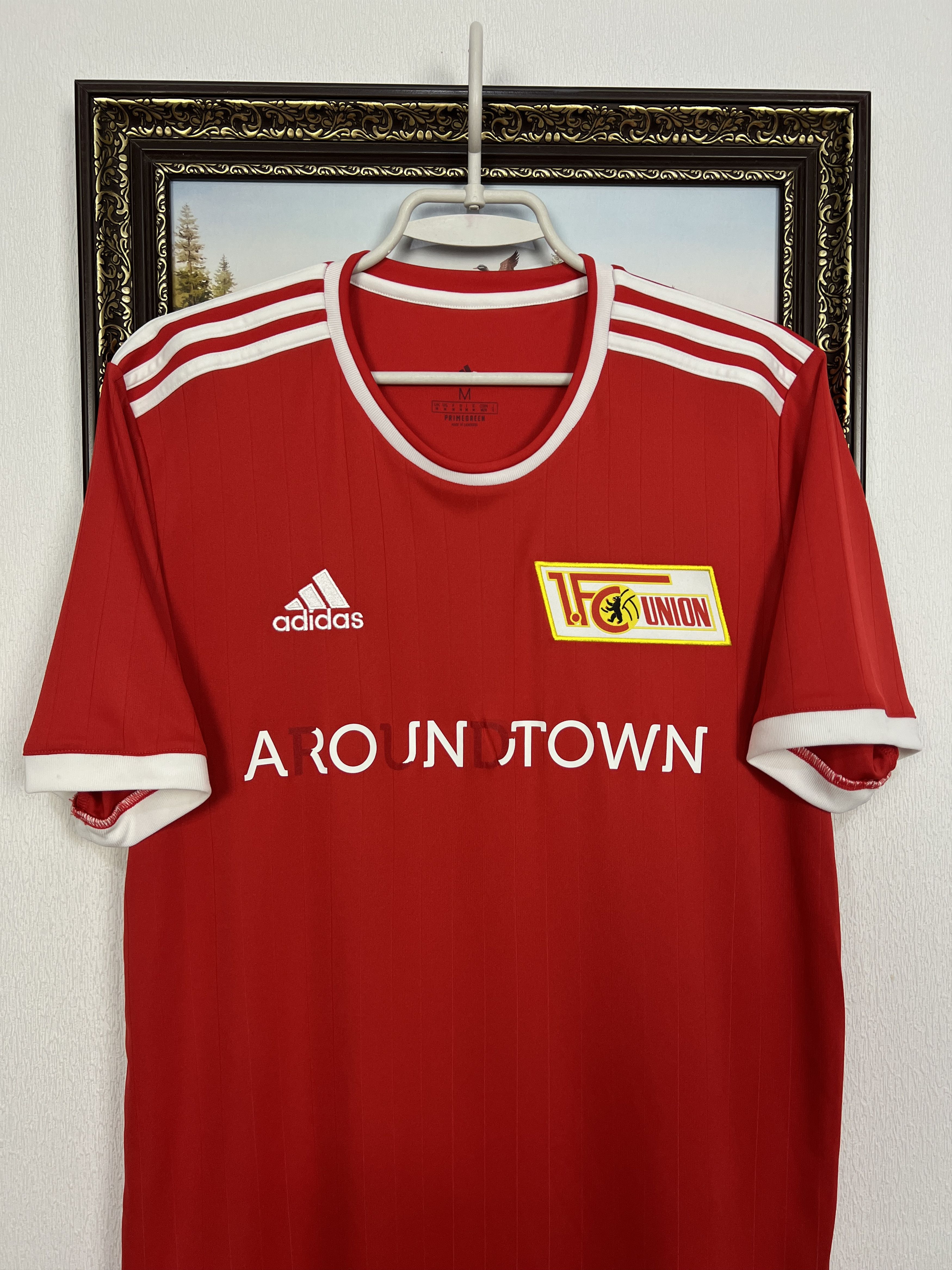 Adidas 1. FC Union Berlin Home football shirt Soccer Jersey Trikot Size US M / EU 48-50 / 2 - 2 Thumbnail