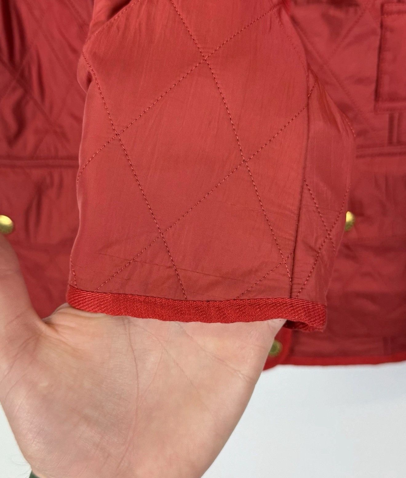 Barbour Barbour International Quilted Full Zip Jacket Women’s Red Size M / US 6-8 / IT 42-44 - 10 Thumbnail