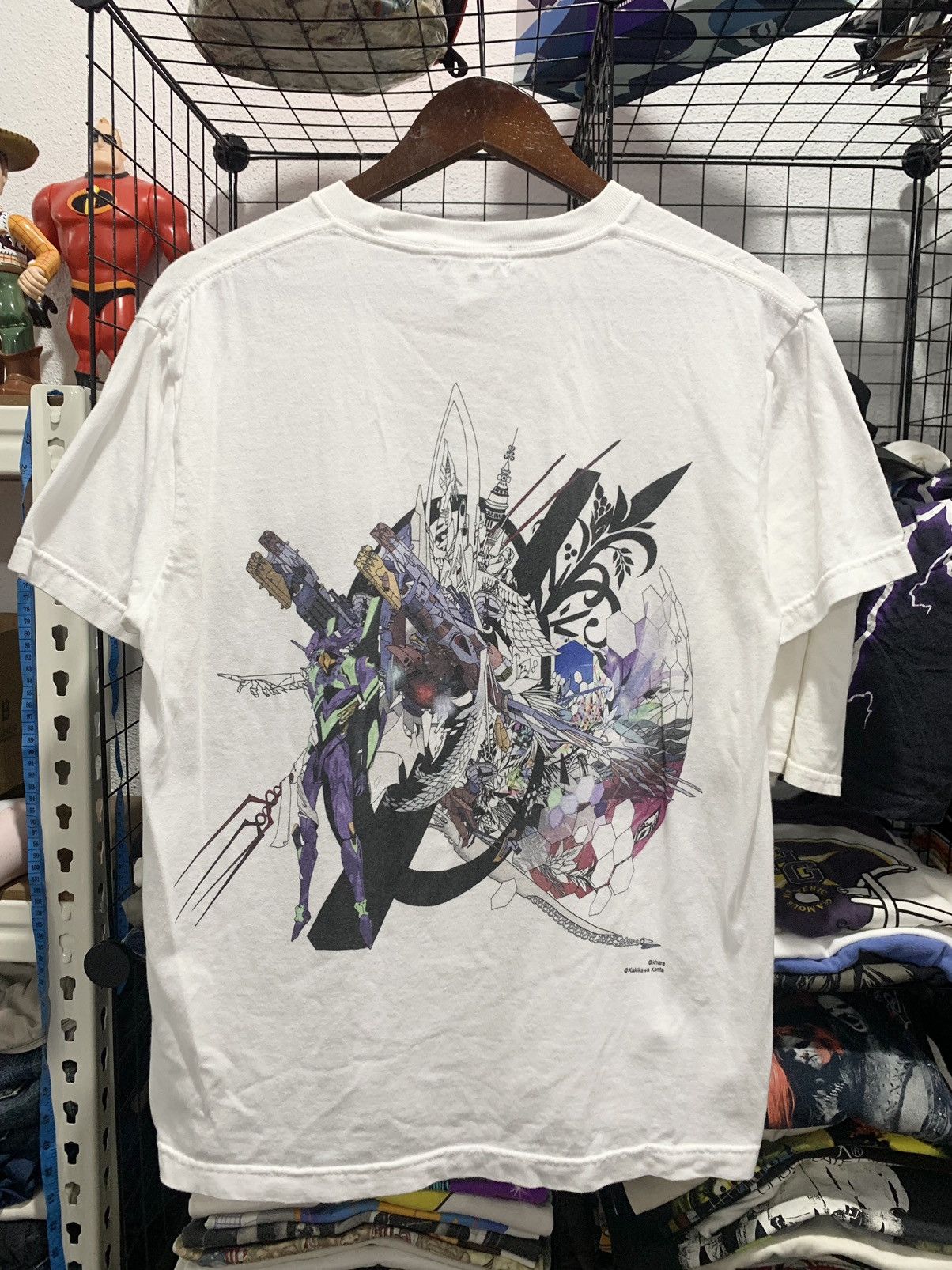 Anime × Japanese Brand Evangelion Radio Eva Kakikawa Kenta Tshirt Size US M / EU 48-50 / 2 - 1 Thumbnail