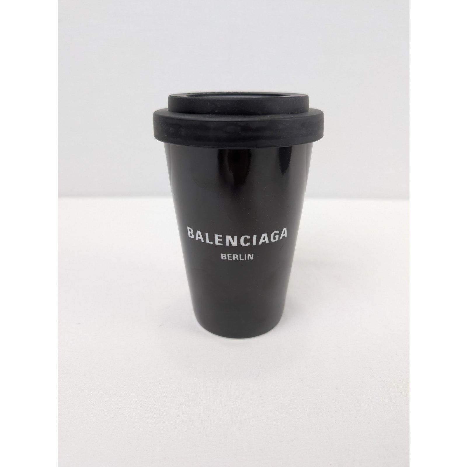Balenciaga o1rshd1 Q:3 / Size:OS/ Berlin Porcelain Coffee Cup Mug Black Size ONE SIZE - 1 Thumbnail
