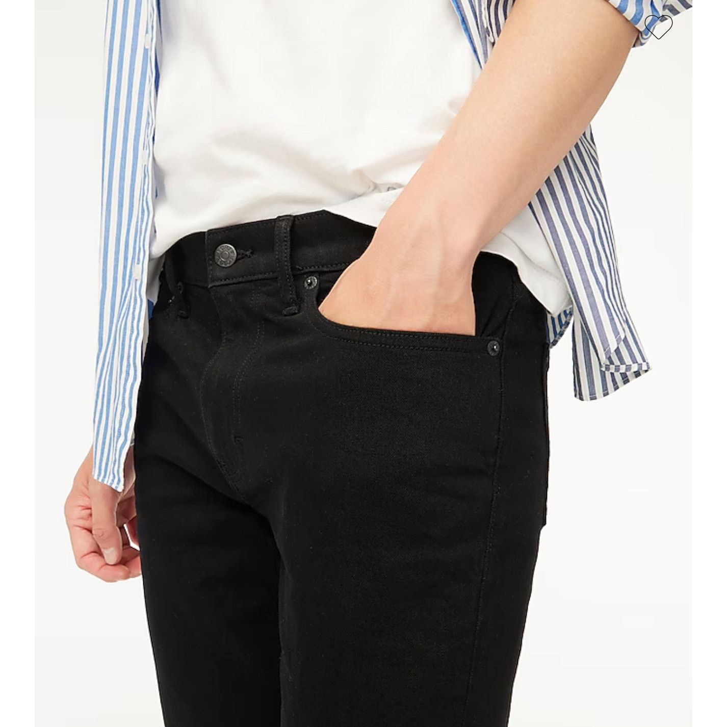 J.Crew NWT J.Crew Slim Fit Jean In Signature Flex Black Size 28x30 Size US 28 / EU 44 - 3 Thumbnail