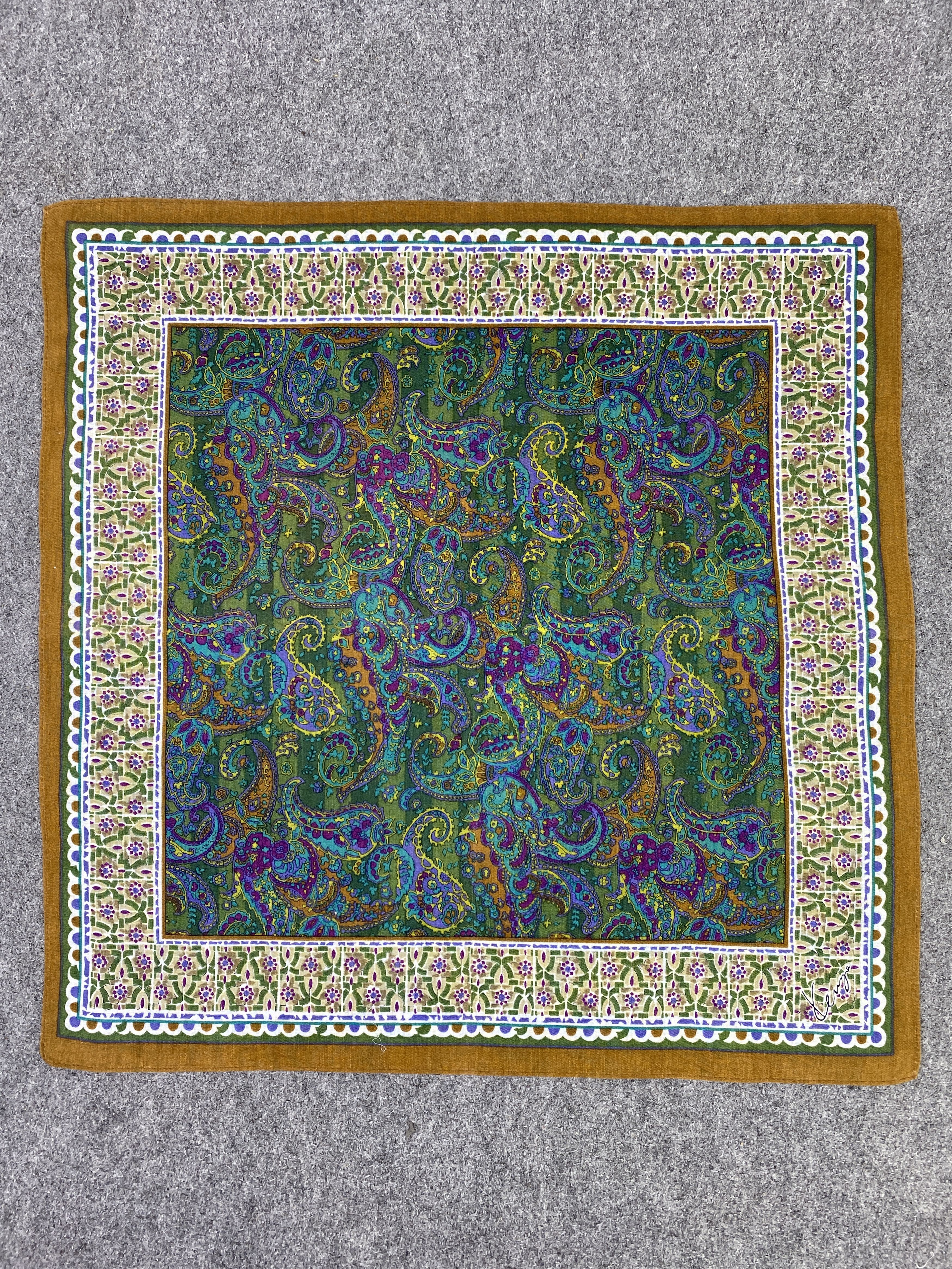 Kenzo Vintage Kenzo Handkerchief / Neckerchief KT0103 Size ONE SIZE - 4 Thumbnail