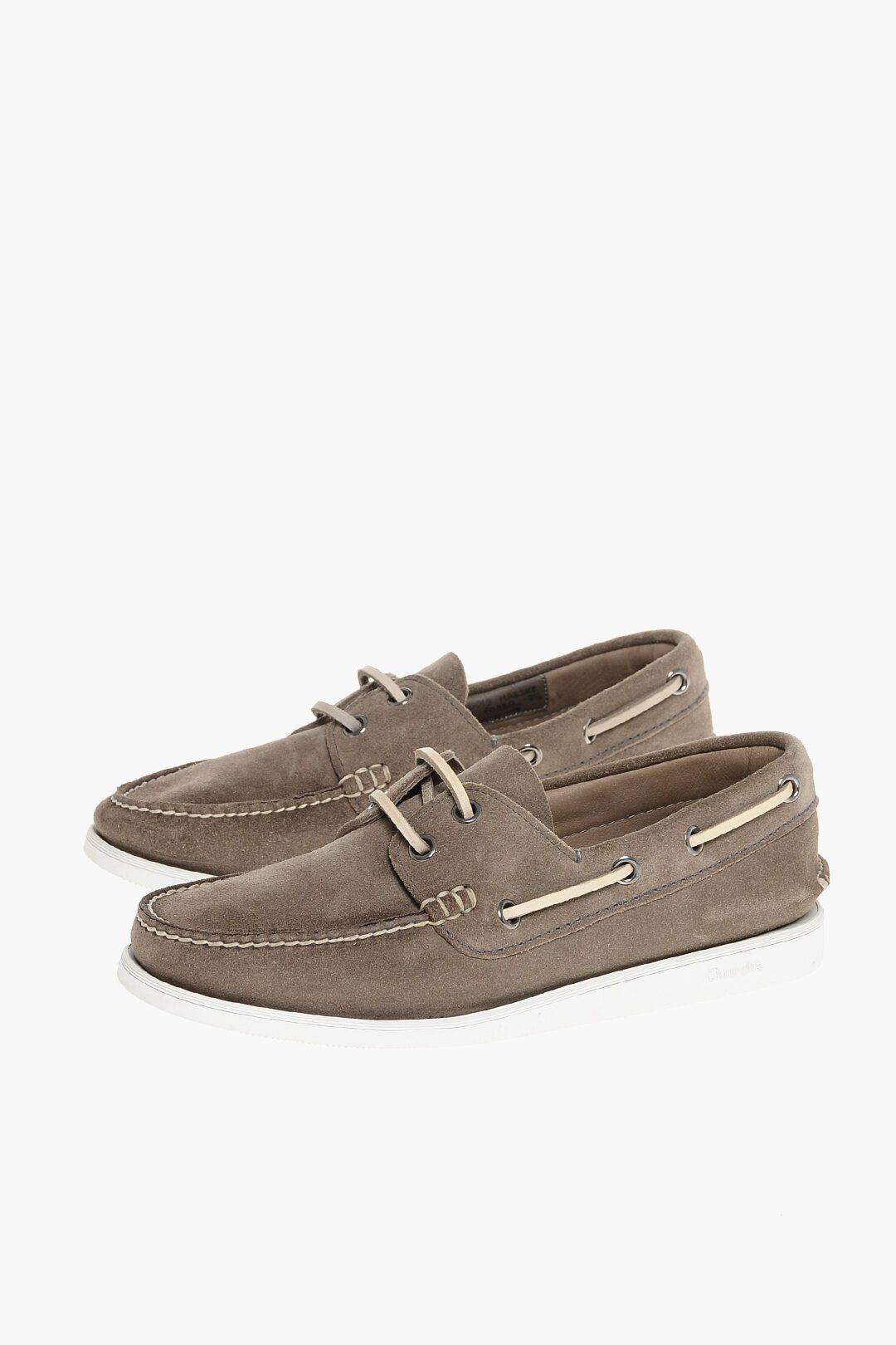 Church's og1mm0325 Suede Marske Boat Shoes in Beige Size US 8 / EU 41 - 2 Thumbnail