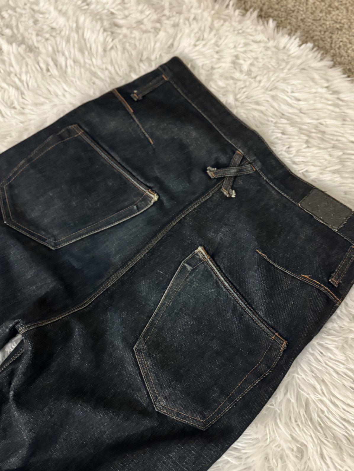 KOZABURO Kozaburo Classic High-Waisted Straight Denim Size US 32 / EU 48 - 6 Thumbnail