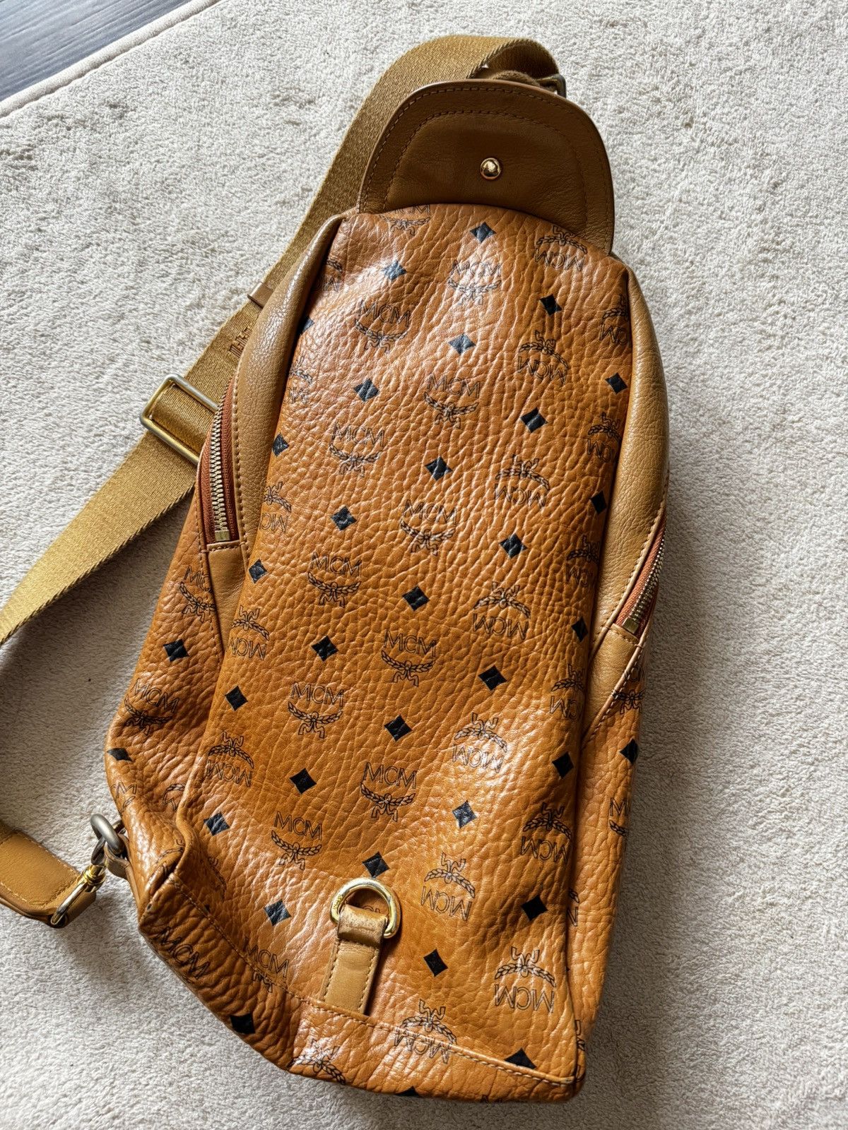 MCM MCM shoulder bag cognac Size ONE SIZE - 2 Thumbnail