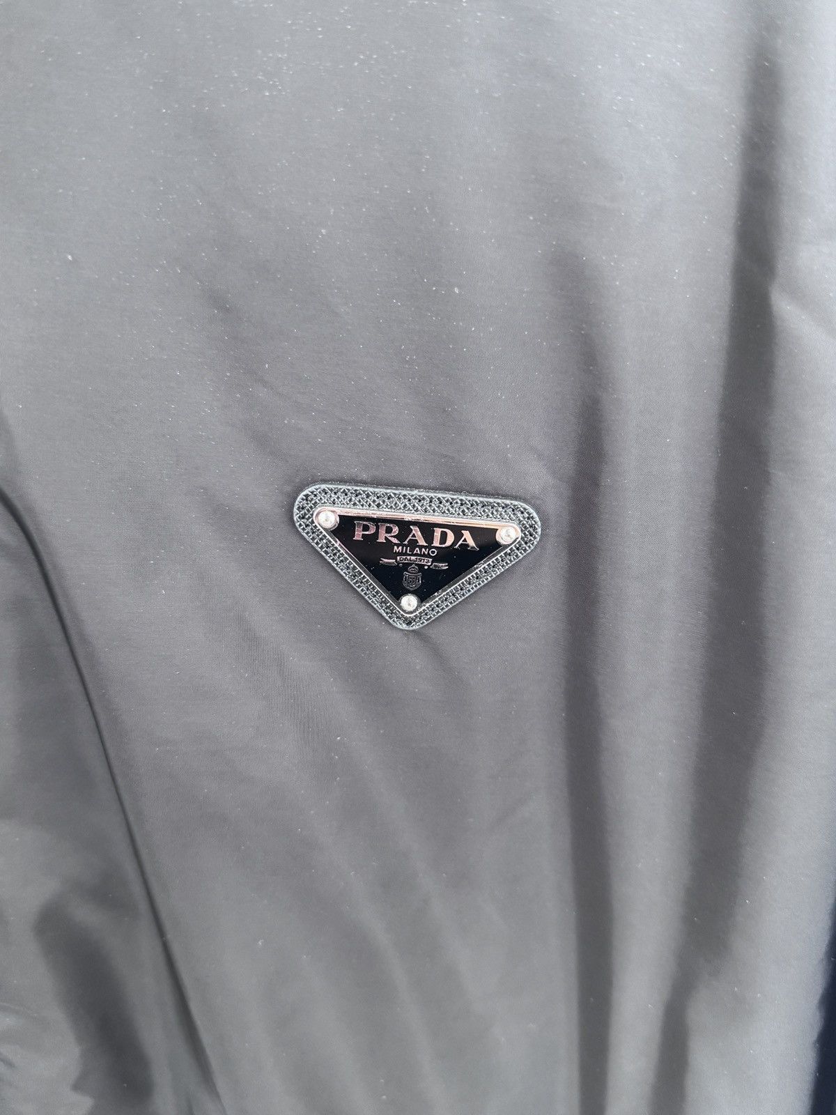 Prada Prada Re-Nylon Knit Sleeve Bomber Jacket Size US XL / EU 56 / 4 - 3 Thumbnail