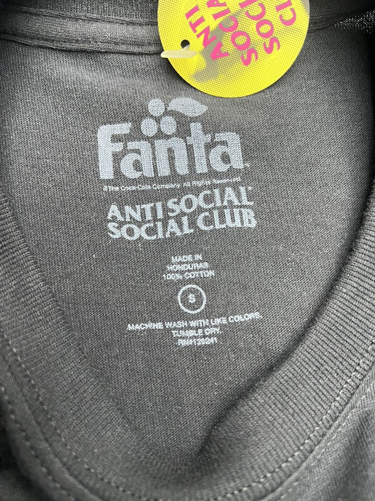 Anti Social Social Club ASSC Fanta Pop T-Shirt Size US S / EU 44-46 / 1 - 4 Thumbnail