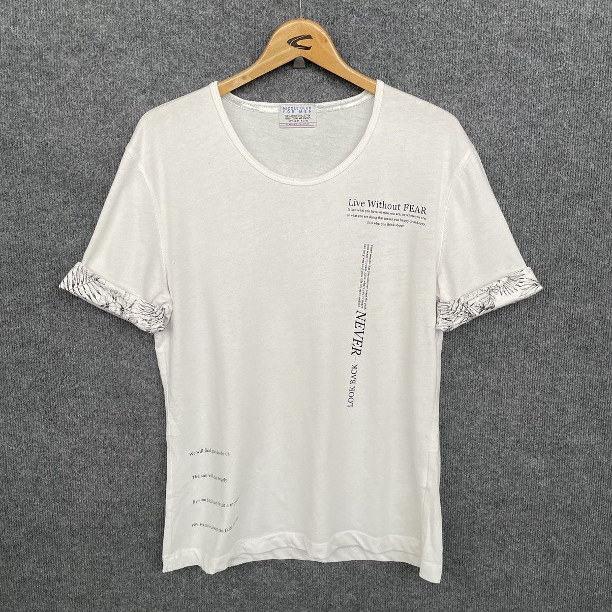 If Six Was Nine × Nicole Club × Seditionaries Nicole Club For Men Seditionaries Poem T Shirt Size US M / EU 48-50 / 2 - 1 Thumbnail