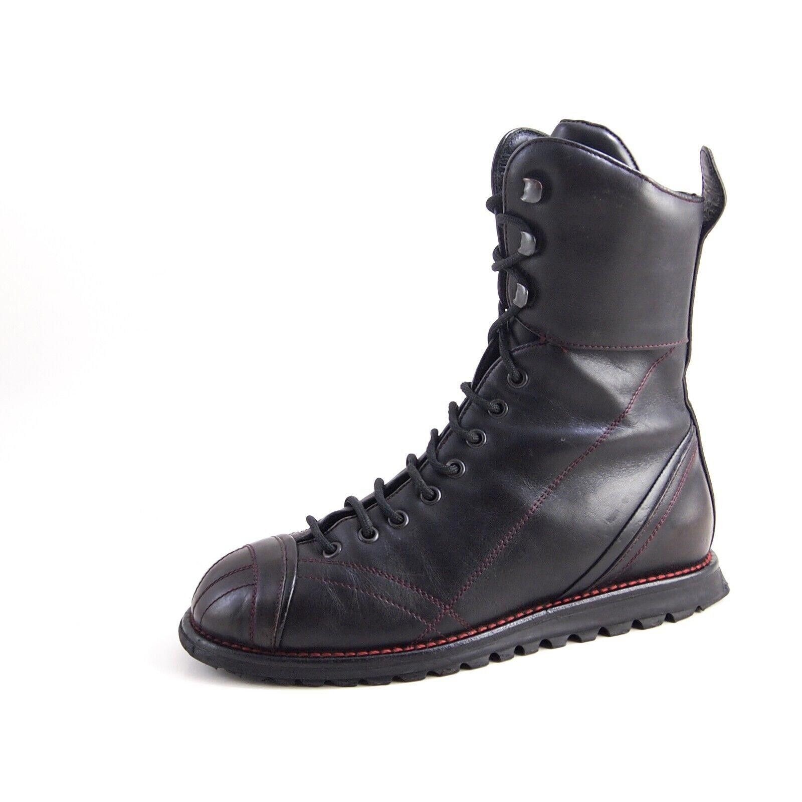 Prada Prada Boots 4482 Brown Leather Womens US 7.5 EU 37.5 Size US 7.5 / IT 37.5 - 1 Thumbnail