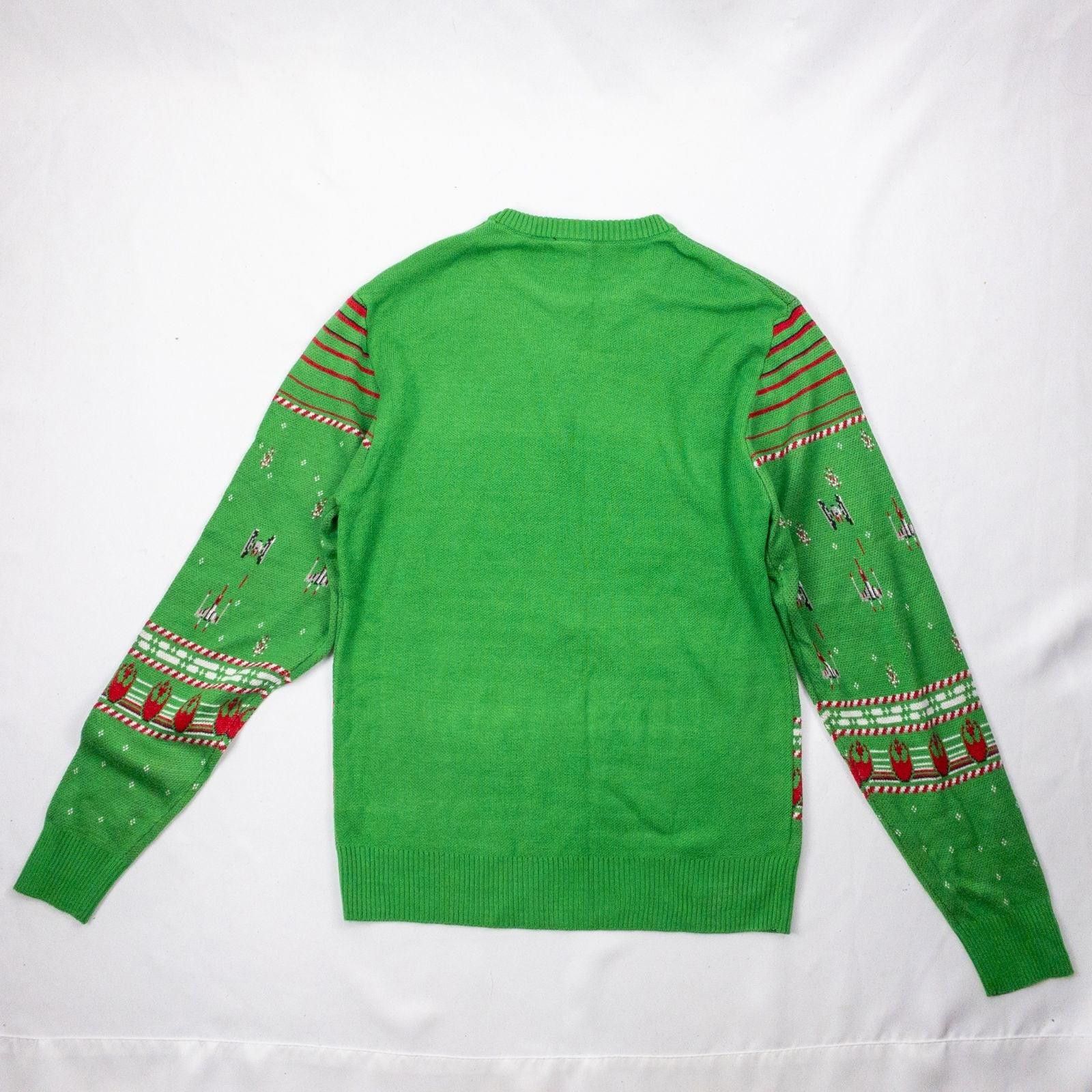 Star Wars Star Wars Green Patterned Sweater Mens Small Womens Medium Size US S / EU 44-46 / 1 - 8 Thumbnail