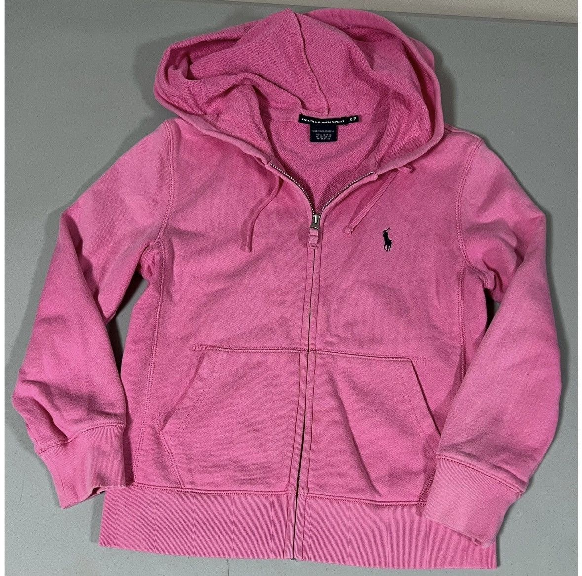 Ralph Lauren Ralph Lauren Pink Zipper Sweater Sweatshirt Hoodie Size S 🩷 Size US S / EU 44-46 / 1 - 2 Thumbnail