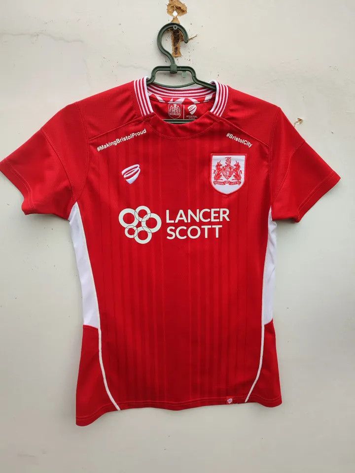 F.C. Real Bristol Bristol City fc 2016/17 FOOTBALL SHIRT SOCCER JERSEY Size US S / EU 44-46 / 1 - 2 Thumbnail