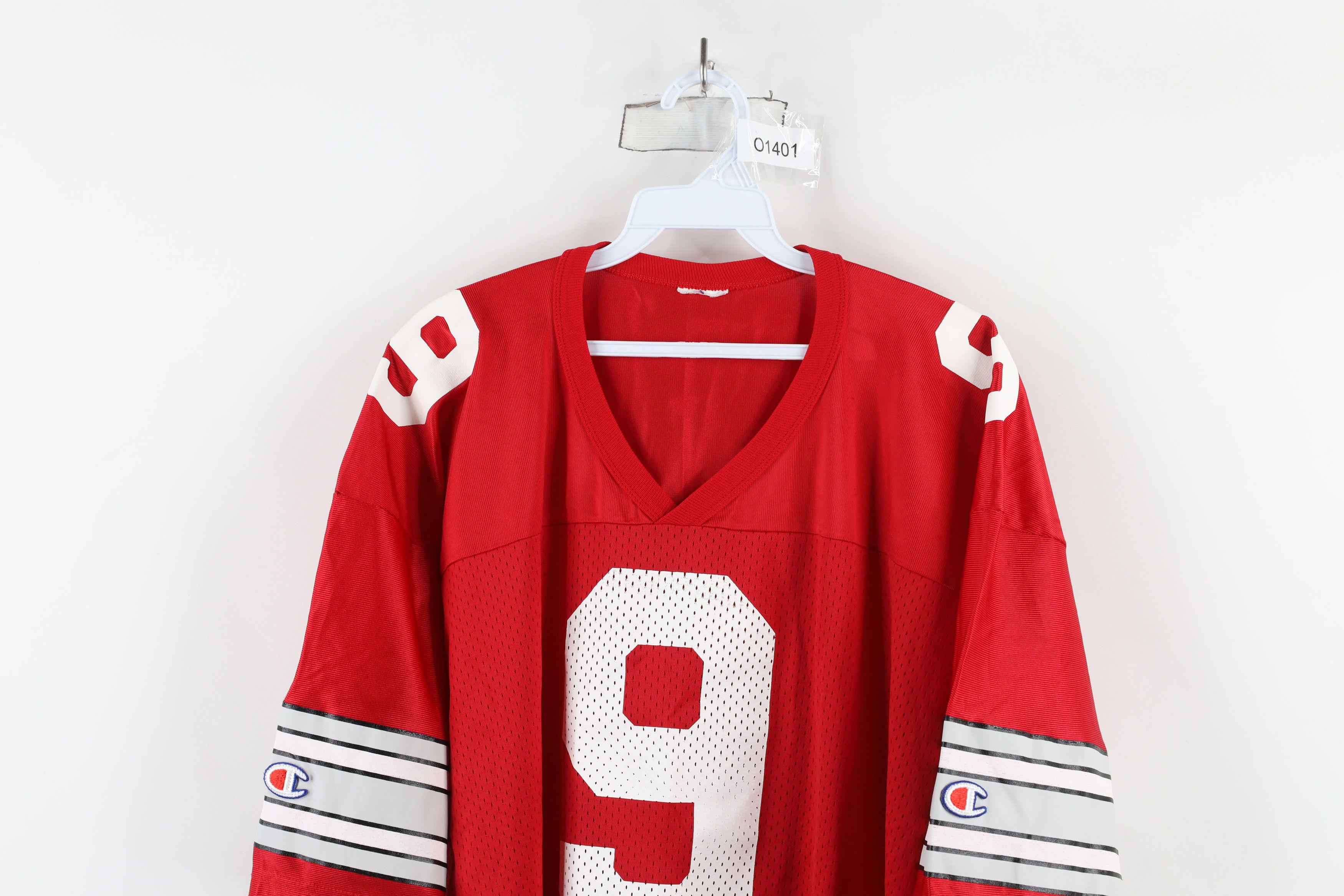 Champion × Vintage Vintage 90s Champion State University Football Jersey #9 USA Size US XL / EU 56 / 4 - 2 Thumbnail