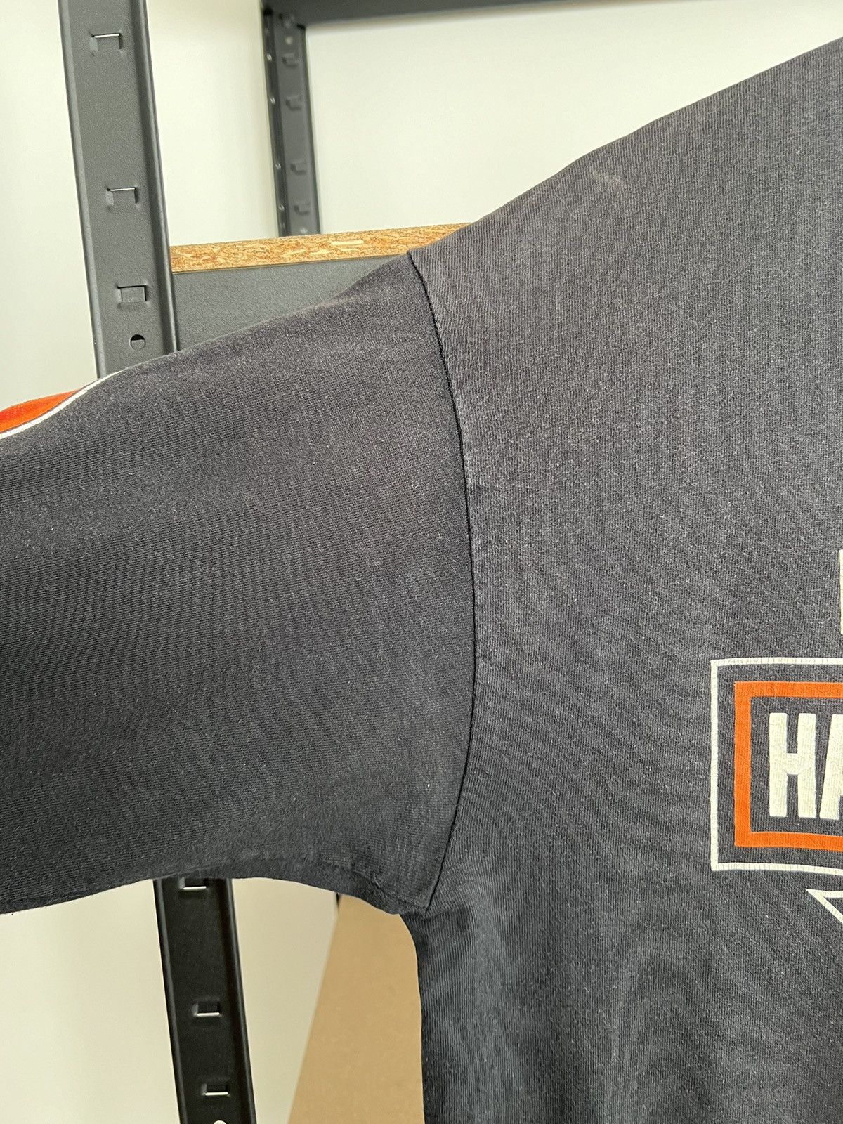 Harley Davidson Vintage 90s Harley Davidson Flame Fire Eagle Long Sleeve Size US M / EU 48-50 / 2 - 12 Thumbnail