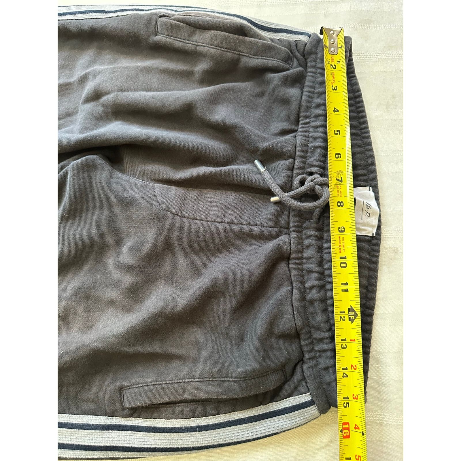 & Other Stories Mr P Slim Fit Tapered Striped Cotton Sweatpants Men’s Size S Size US 30 / EU 46 - 5 Thumbnail