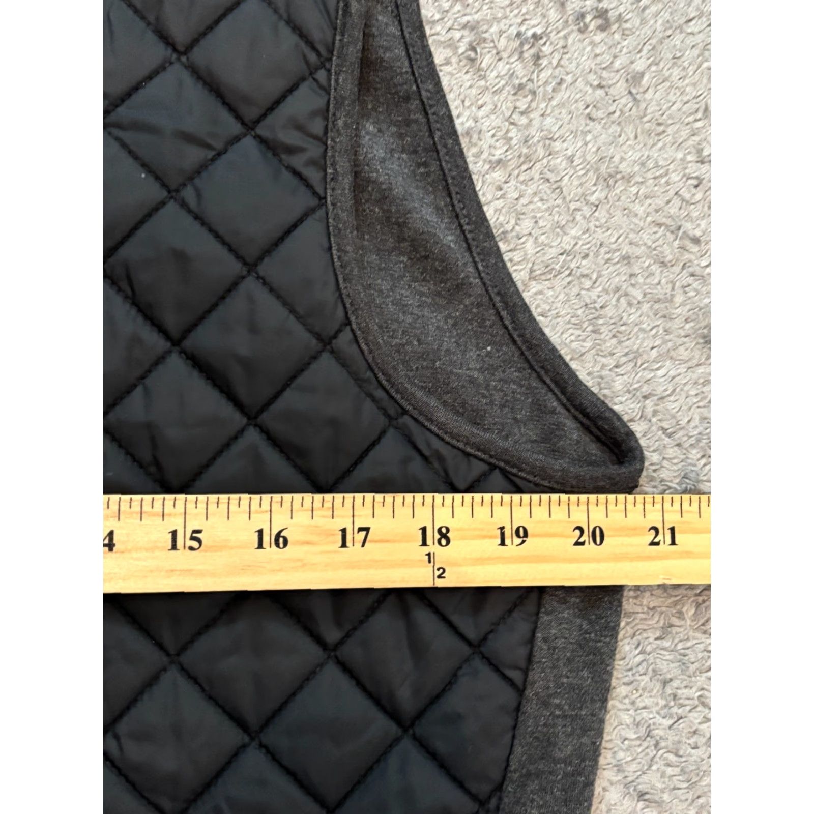 Perry Ellis Perry Ellis Quilted Knit Sweater Vest Jacket Mens Small Black Full Zip Gorpcore Size US S / EU 44-46 / 1 - 3 Thumbnail
