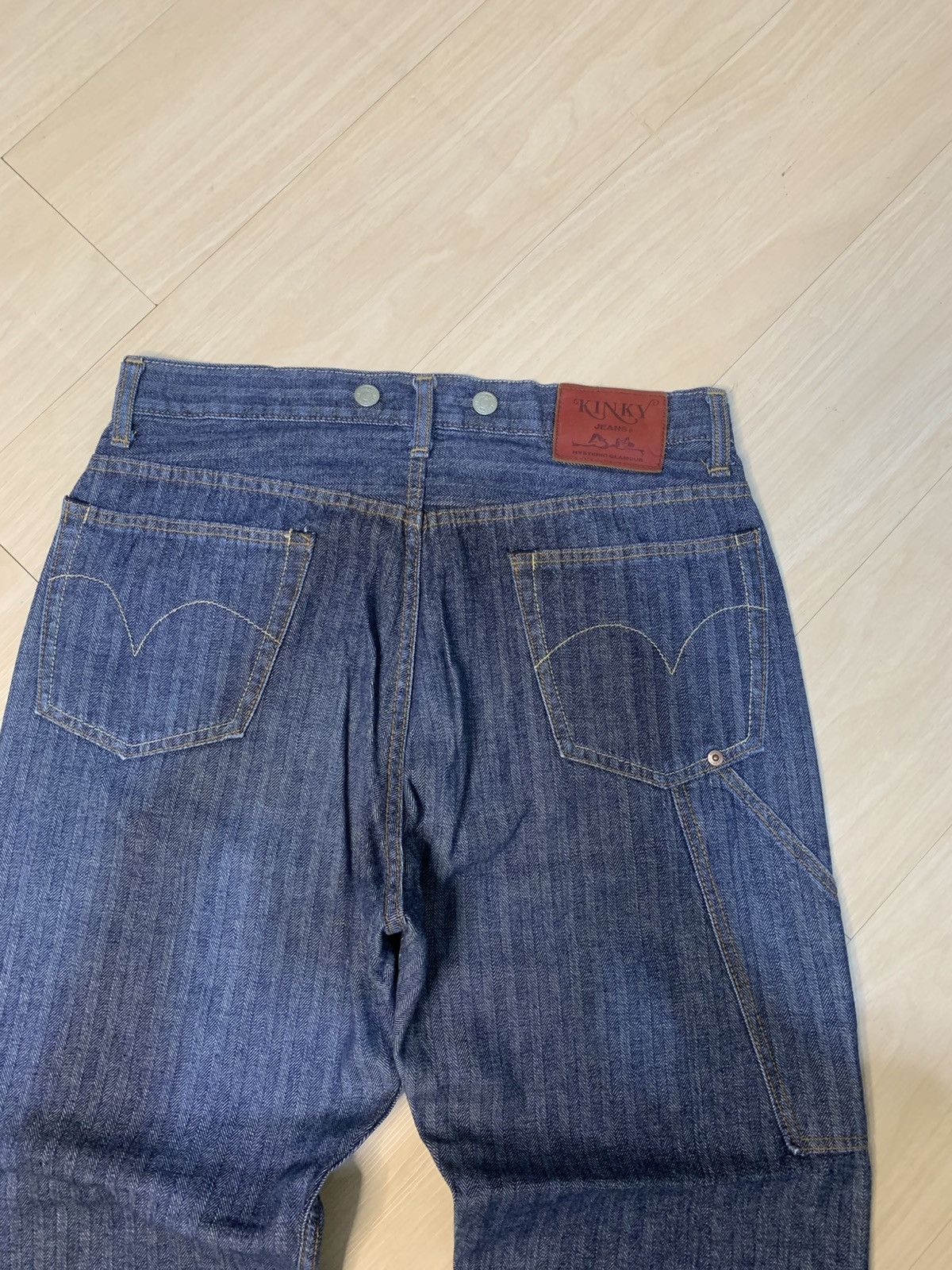 Hysteric Glamour Vtg Hysteric Glamour Kinky Carpenter Wabash Denim Size US 31 - 8 Thumbnail