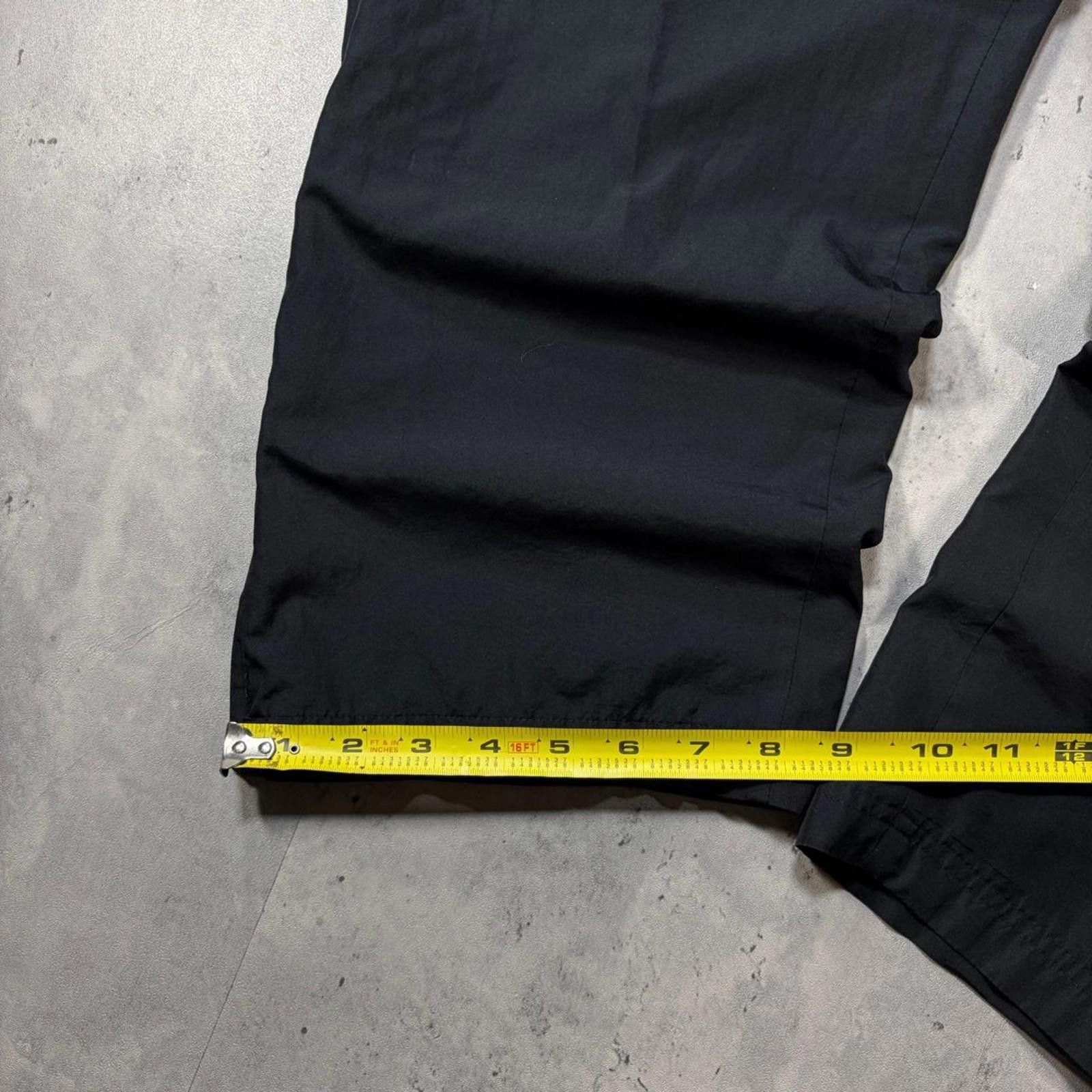 Reebok Y2K Black Reebok Baggy Skater Trackpants Size US 34 / EU 50 - 8 Thumbnail