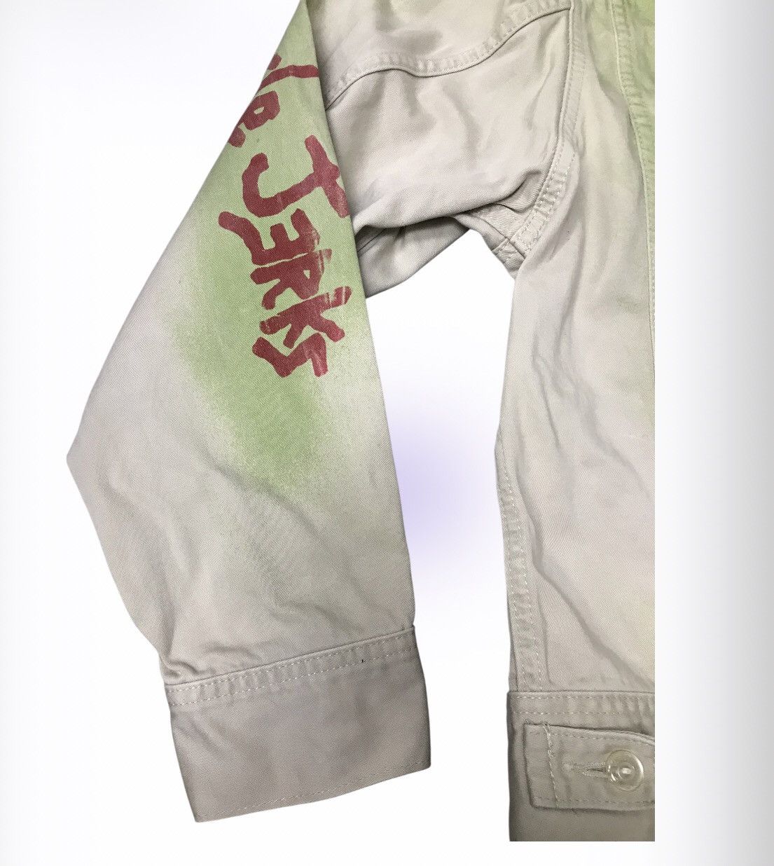 Band Tees × Lee Lee jacket custom circle jerks…. Size US M / EU 48-50 / 2 - 5 Thumbnail