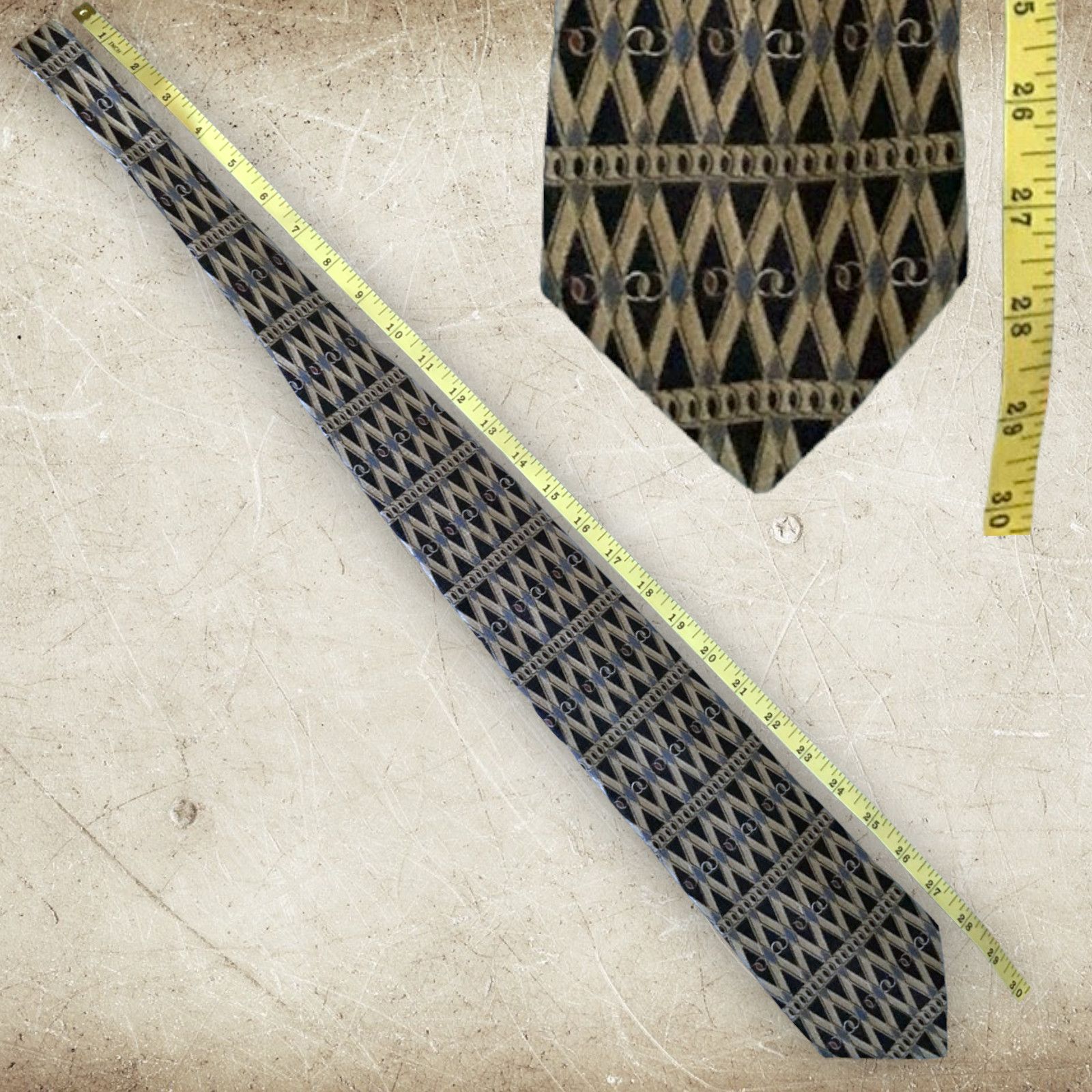Kenneth Cole Mens Silk Tie Kenneth Cole New York Collection Size ONE SIZE - 6 Thumbnail