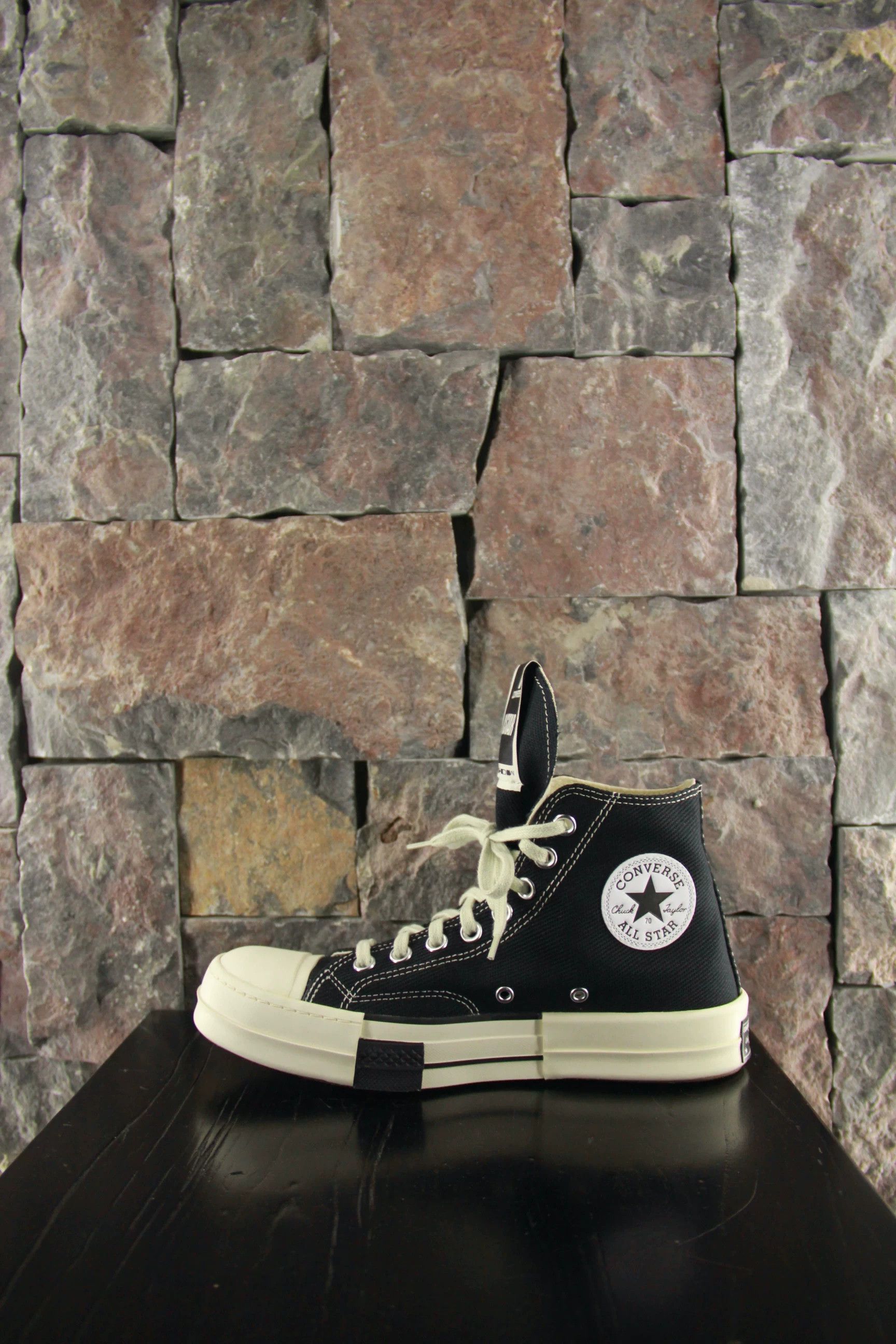 Rick Owens Rick Owens Black Hitop Sneakers Women us_5 Size US 5 / IT 35 - 1 Thumbnail