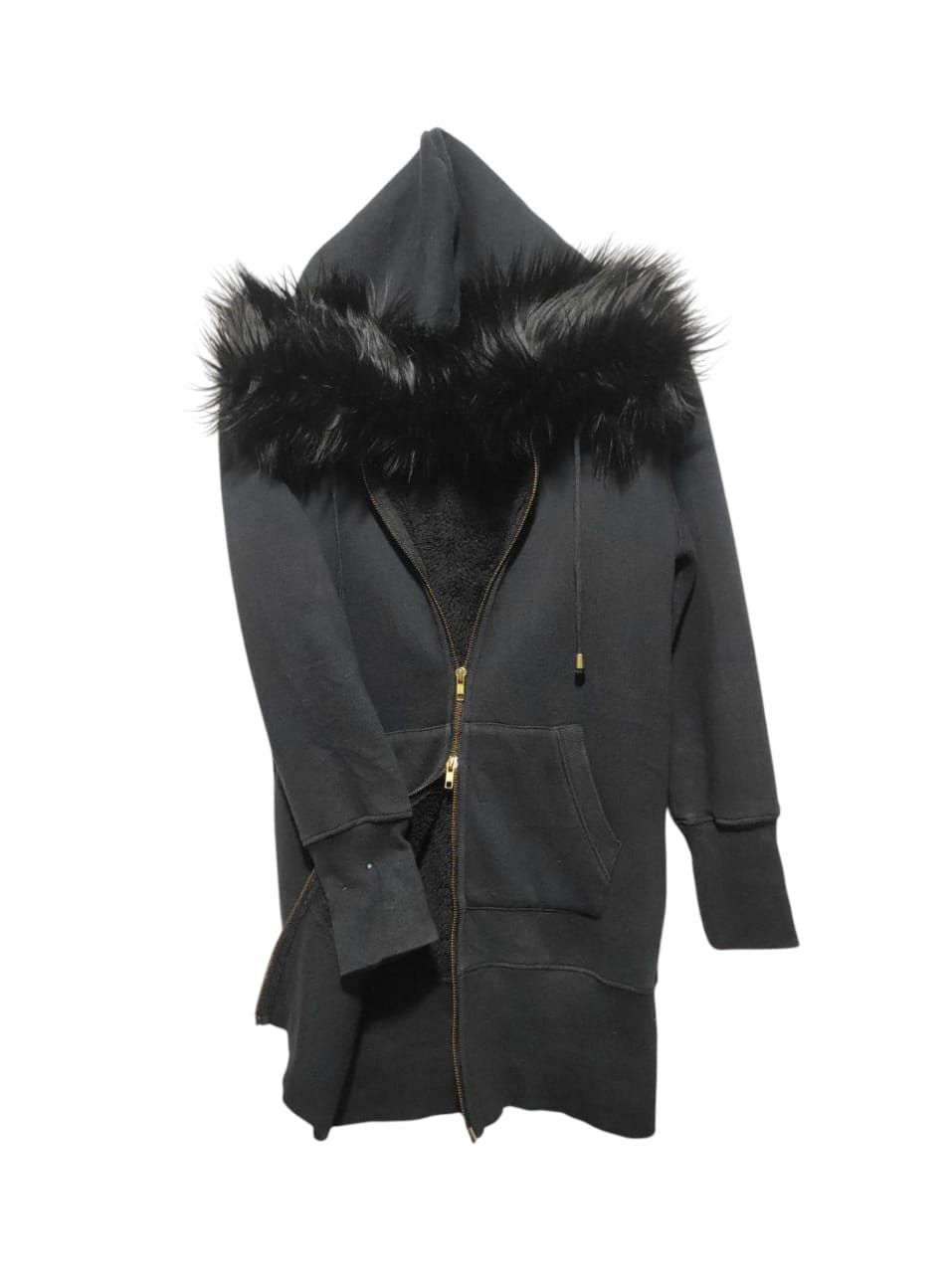Hysteric Glamour Basic Scroll Sherpa Slim Zipper Fur Hoodie LGB style Size US S / EU 44-46 / 1 - 1 Thumbnail