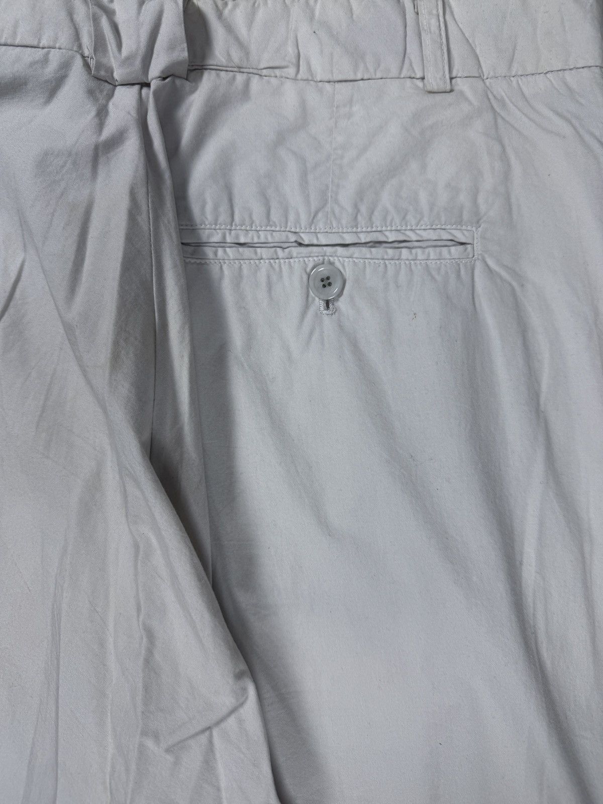 Raf Simons Raf Simons - SS04 Wide Leg Pleated Pants Size US 34 / EU 50 - 6 Thumbnail