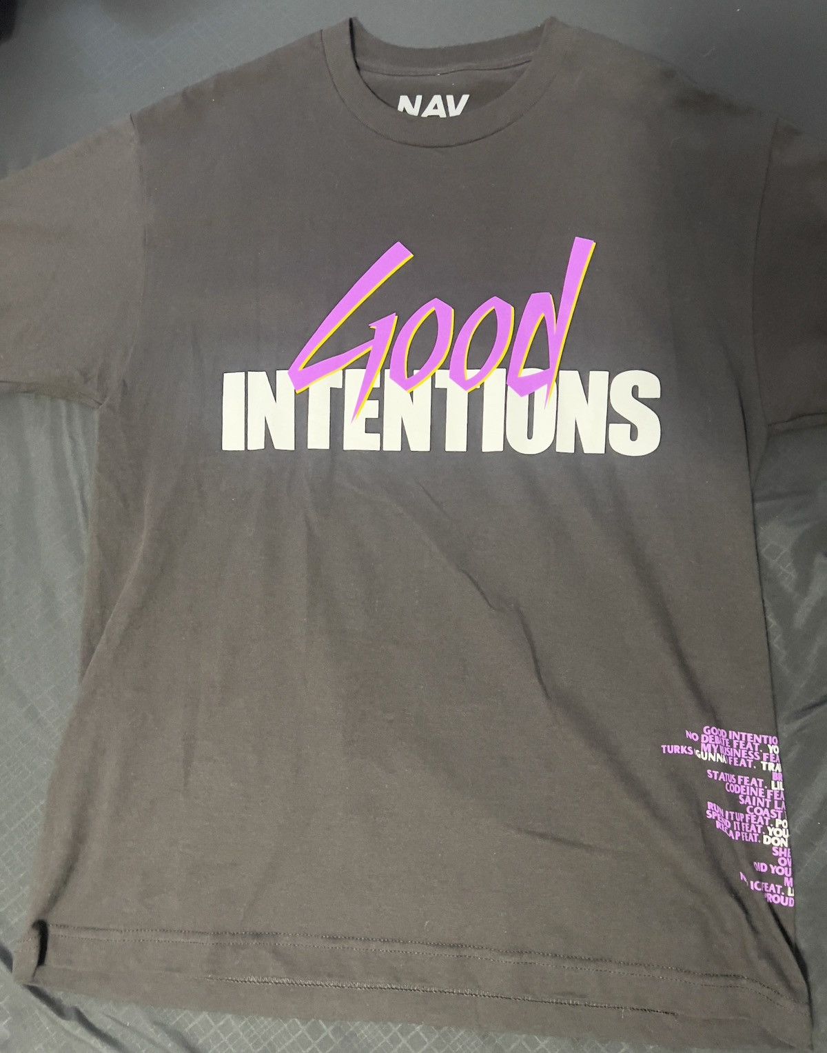 NAV × Vlone Vlone good intentions Size US L / EU 52-54 / 3 - 1 Thumbnail