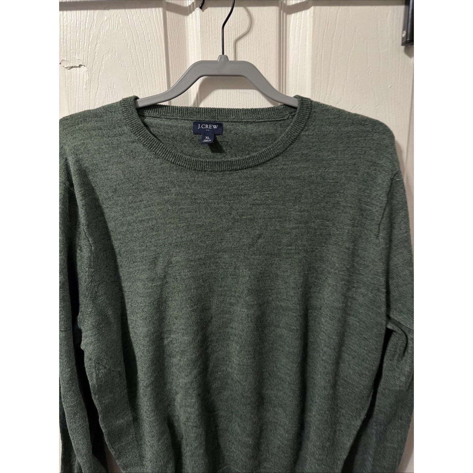 J.Crew J.Crew Men's Emerald Green Knit Pullover Sweater XL Size US XL / EU 56 / 4 - 2 Thumbnail