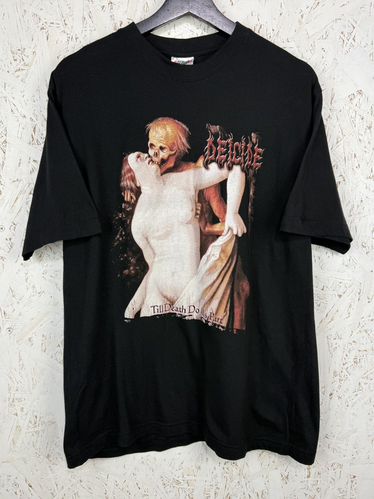 Band Tees 00s Vintage Deicide Till Death Do Us Part Death Metal Tee M Size US M / EU 48-50 / 2 - 1 Thumbnail