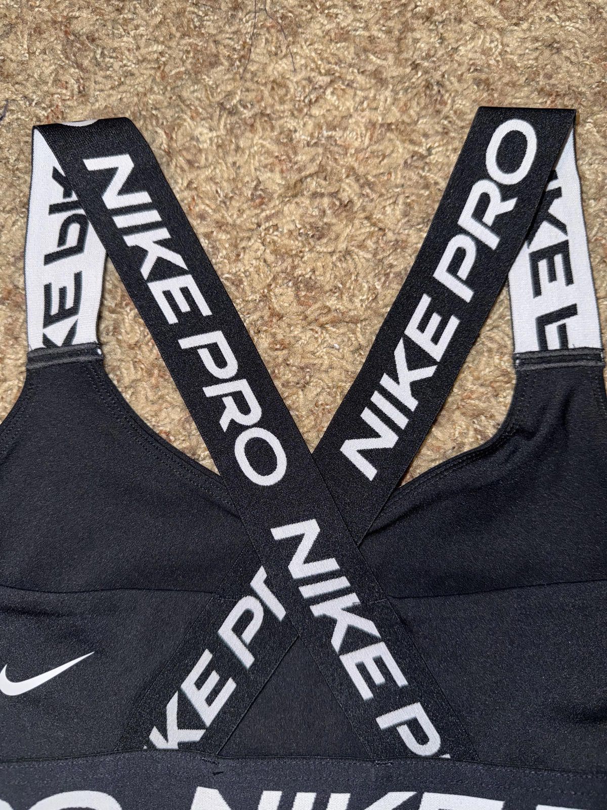 Nike Nike Pro Women's Light-Support Non-Padded Sports Bra Size ONE SIZE - 3 Thumbnail
