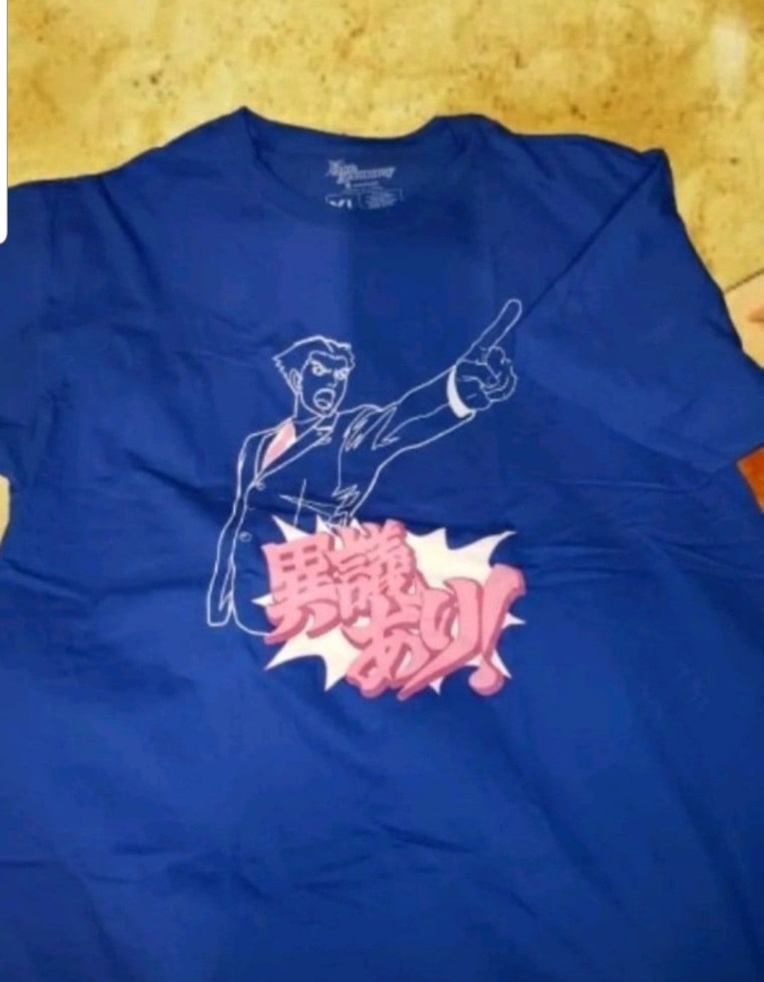 Other RARE ACE ATTORNEY ANIME T-SHIRT JAPANESE TEXT PLUS 3XL Size US XXL / EU 58 / 5 - 1 Thumbnail