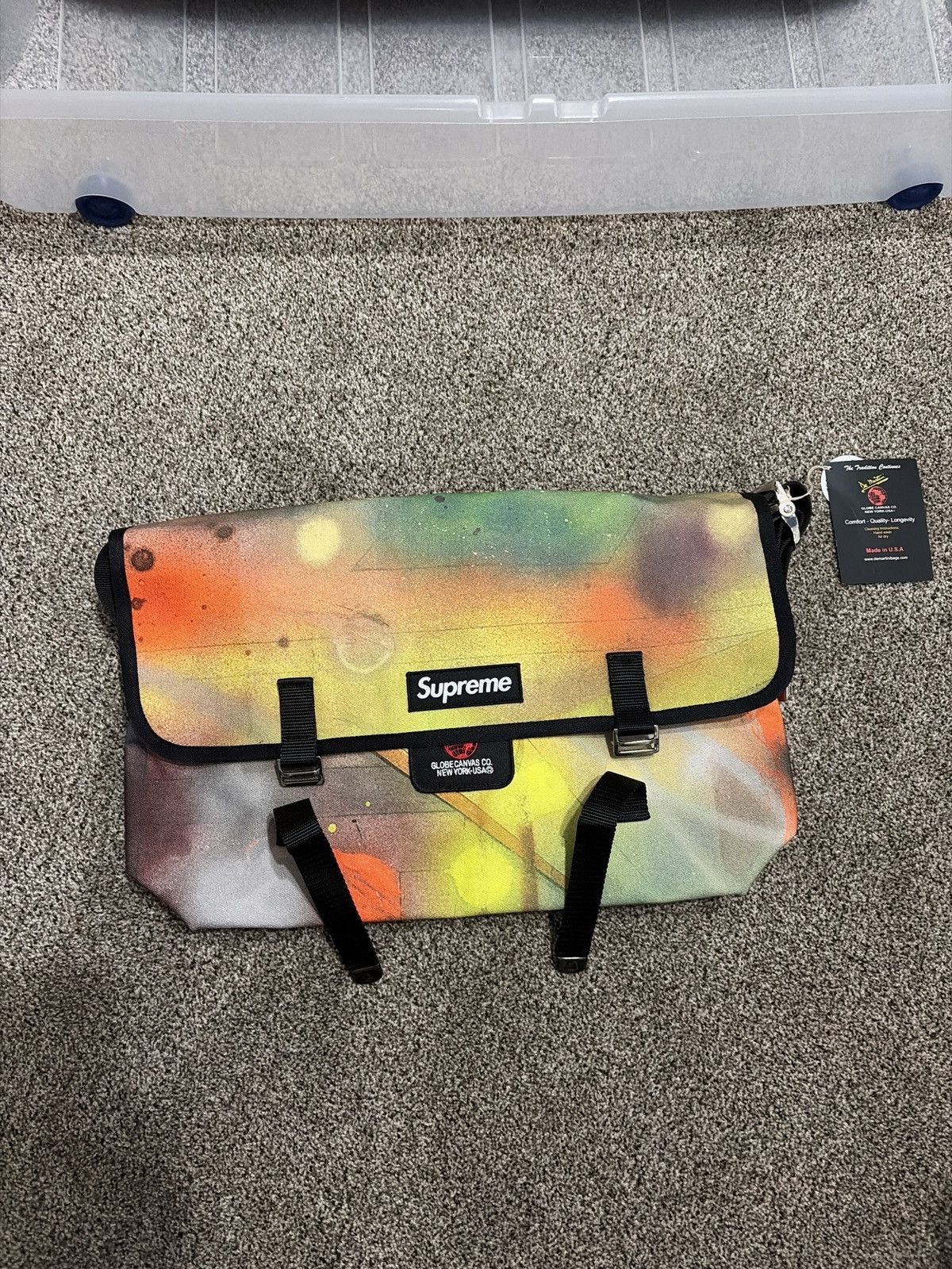 Supreme Supreme Denim Messenger Bag | Grailed