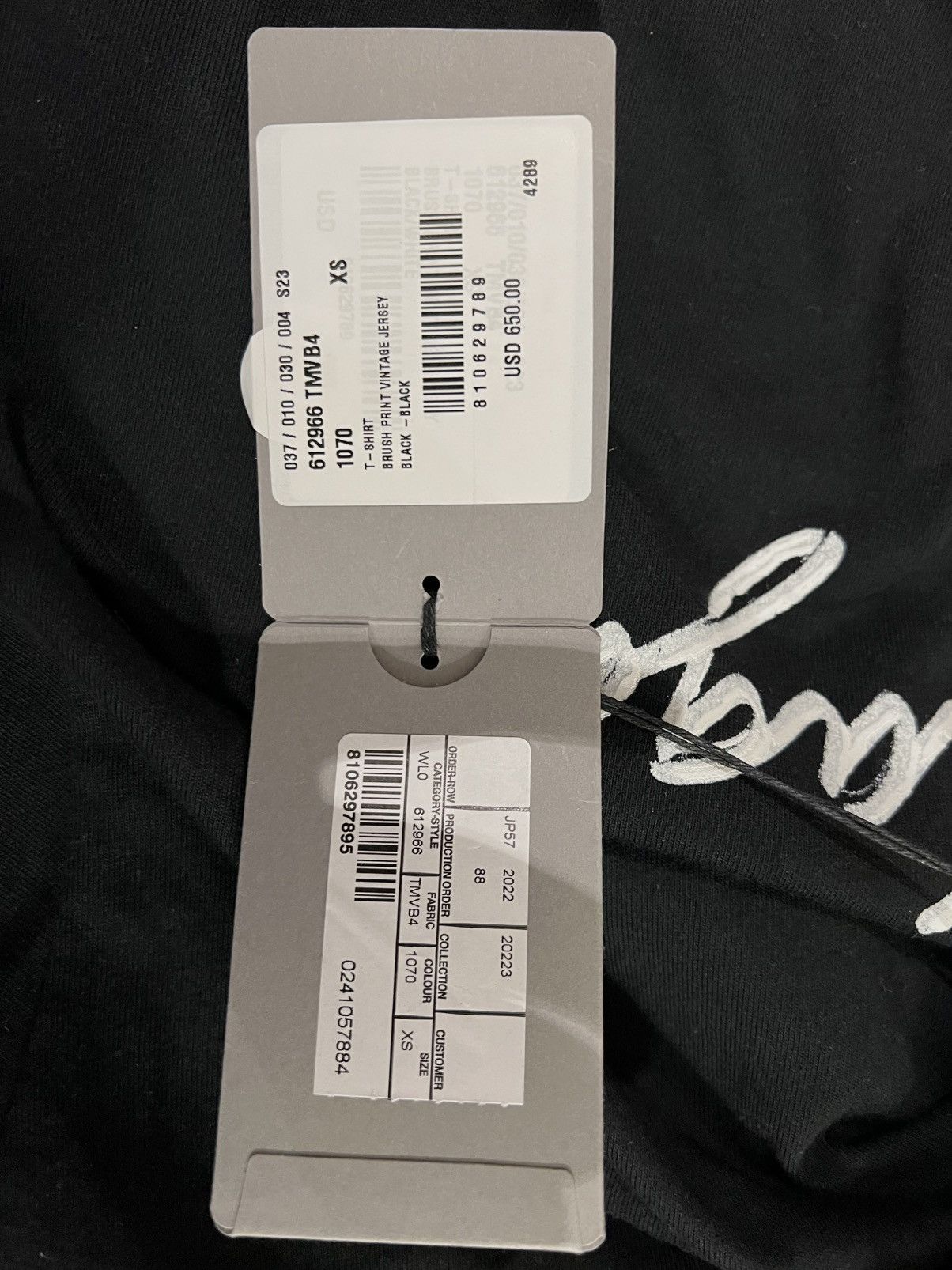 Balenciaga Balenciaga brushed print vintage jersey oversized Size US XS / EU 42 / 0 - 4 Thumbnail