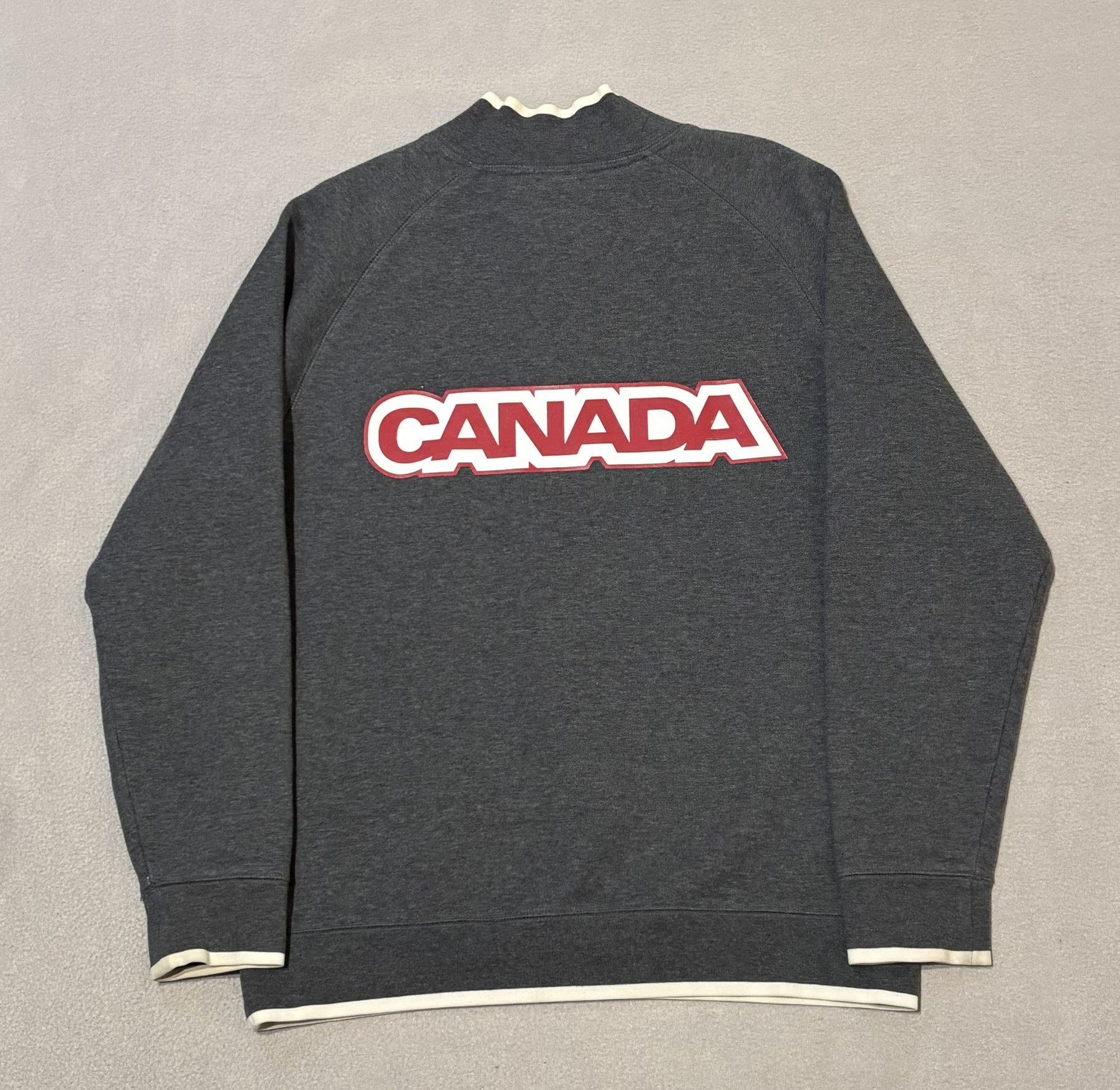 Other 1/4 zip sweatshirt Canada Olympic Team 2006 HBC size. M Size US M / EU 48-50 / 2 - 10 Thumbnail