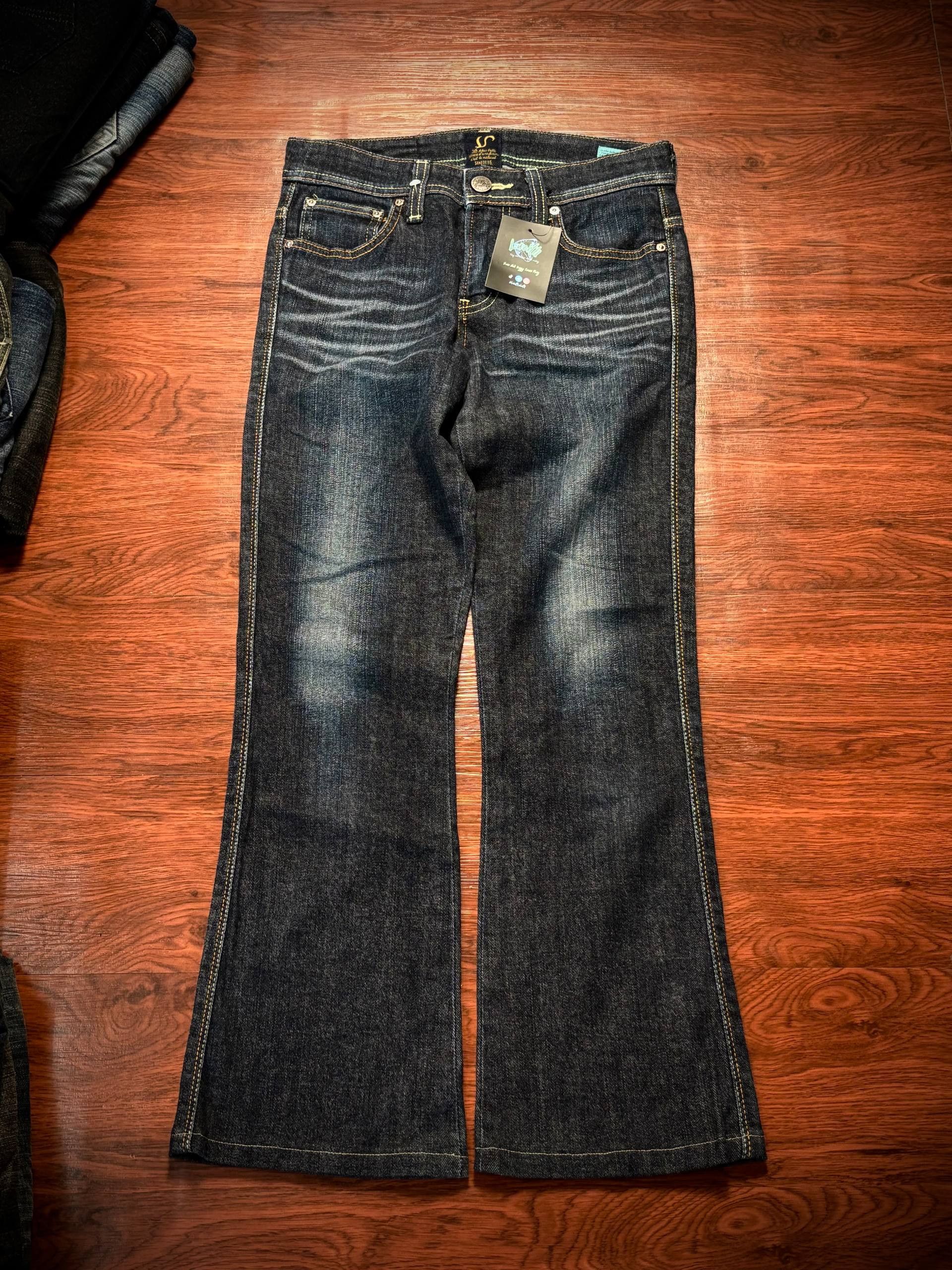 Comme des Garcons Vintage Y2K Vienus Flared Claw mark Distressed Low Rise Jean Size 28" / US 6 / IT 42 - 1 Thumbnail