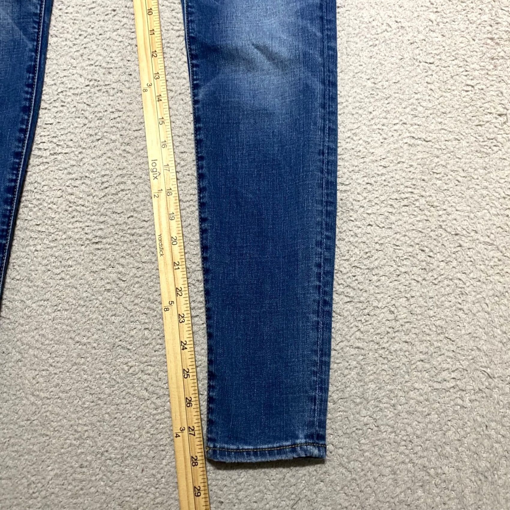 American Eagle Outfitters American Eagle Outfitters Jeans Womens 2 Blue Medium Wash High Rise Jegging Slim Stretch Regular Size 26" / US 2 / IT 38 - 7 Thumbnail
