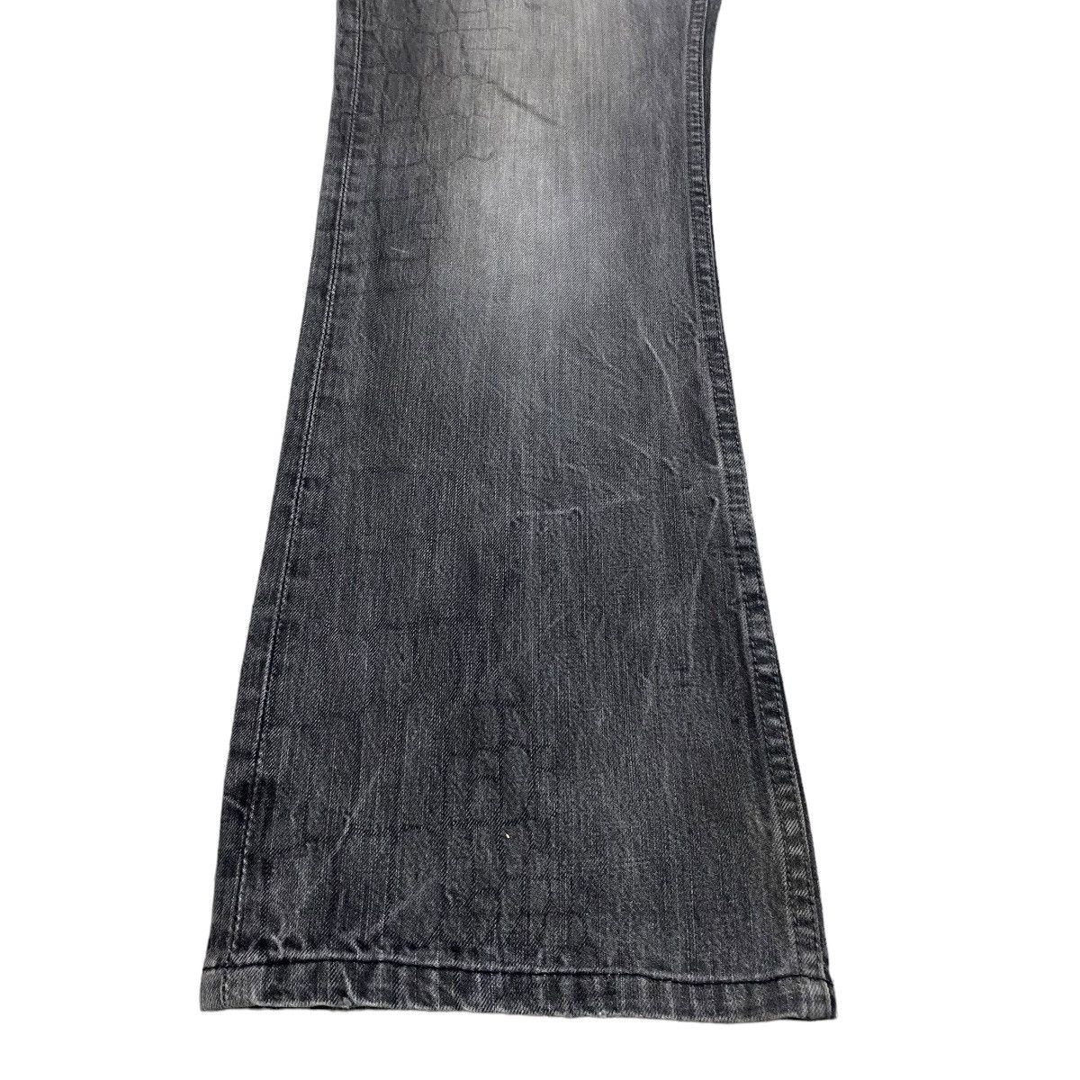 semanticdesign Semantic Design Spiderweb Denim Flare Jeans Size US 34 / EU 50 - 9 Thumbnail