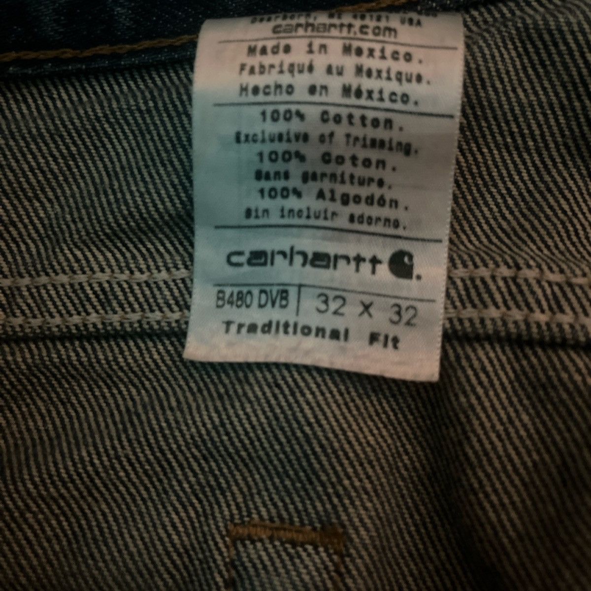 Carhartt Carhartt Blue Jeans Size US 32 / EU 48 - 5 Thumbnail