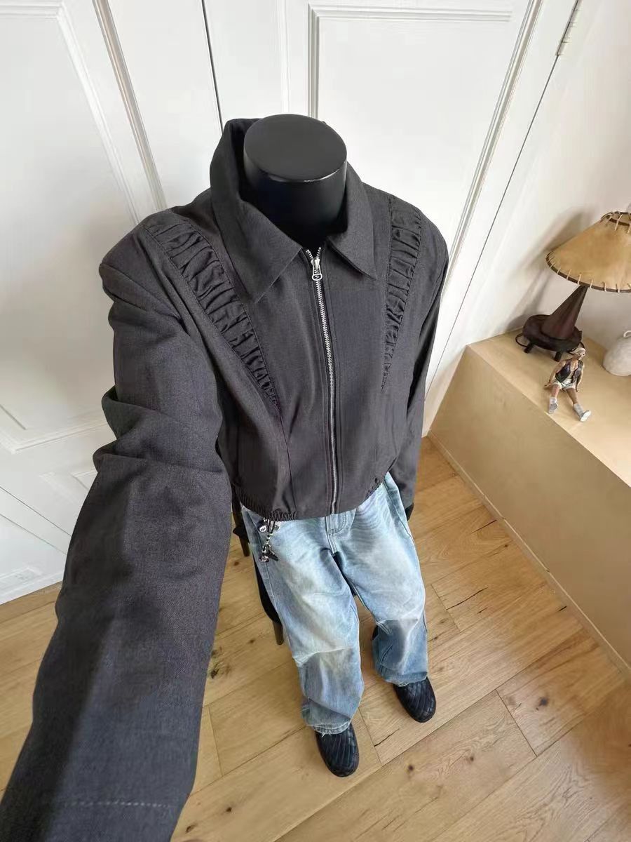 Japanese Brand Vintage street punk loose casual suit jacket coat Size US M / EU 48-50 / 2 - 3 Thumbnail