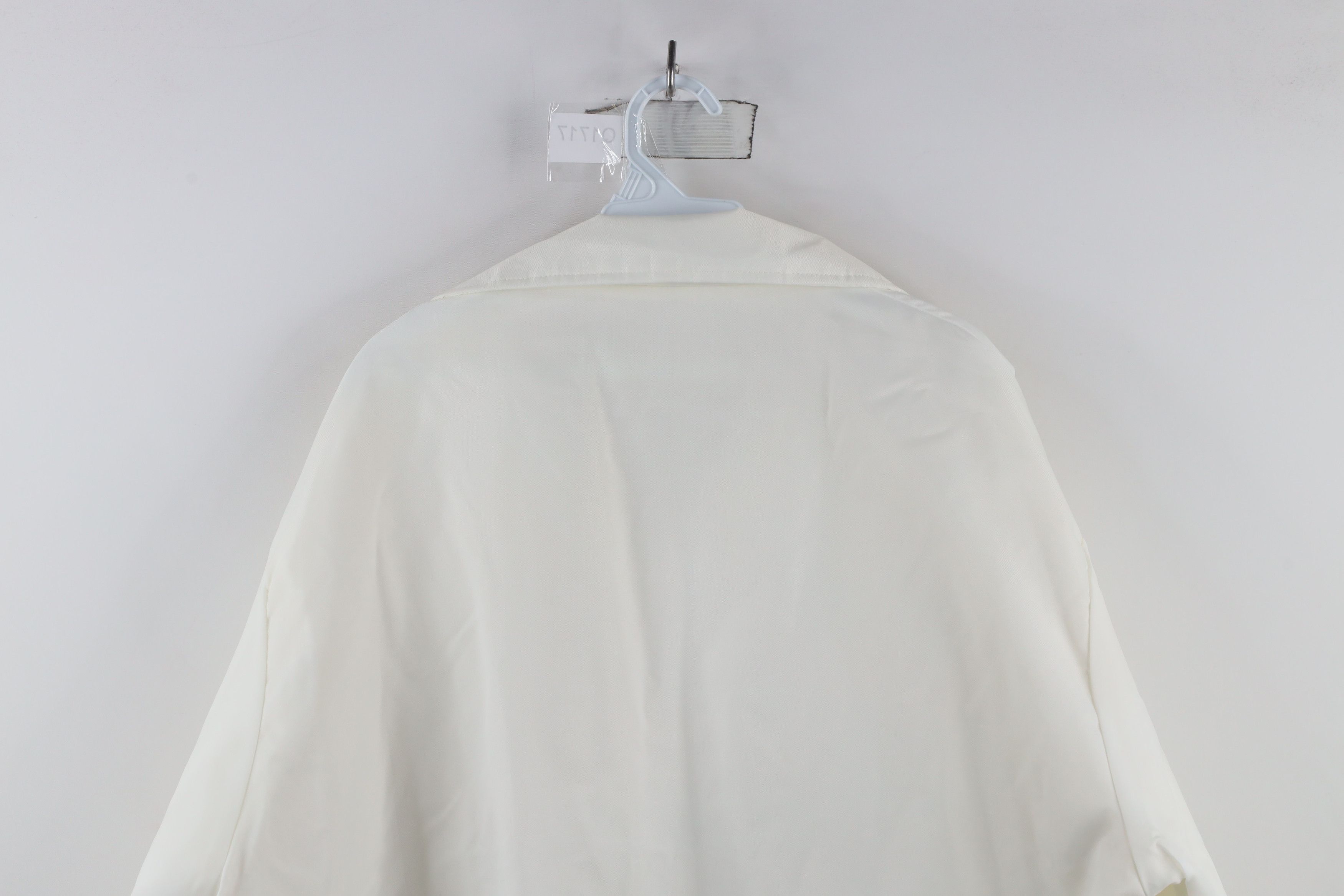 Vintage Vintage 70s Streetwear Coaches Windbreaker Jacket White USA Size US L / EU 52-54 / 3 - 12 Thumbnail