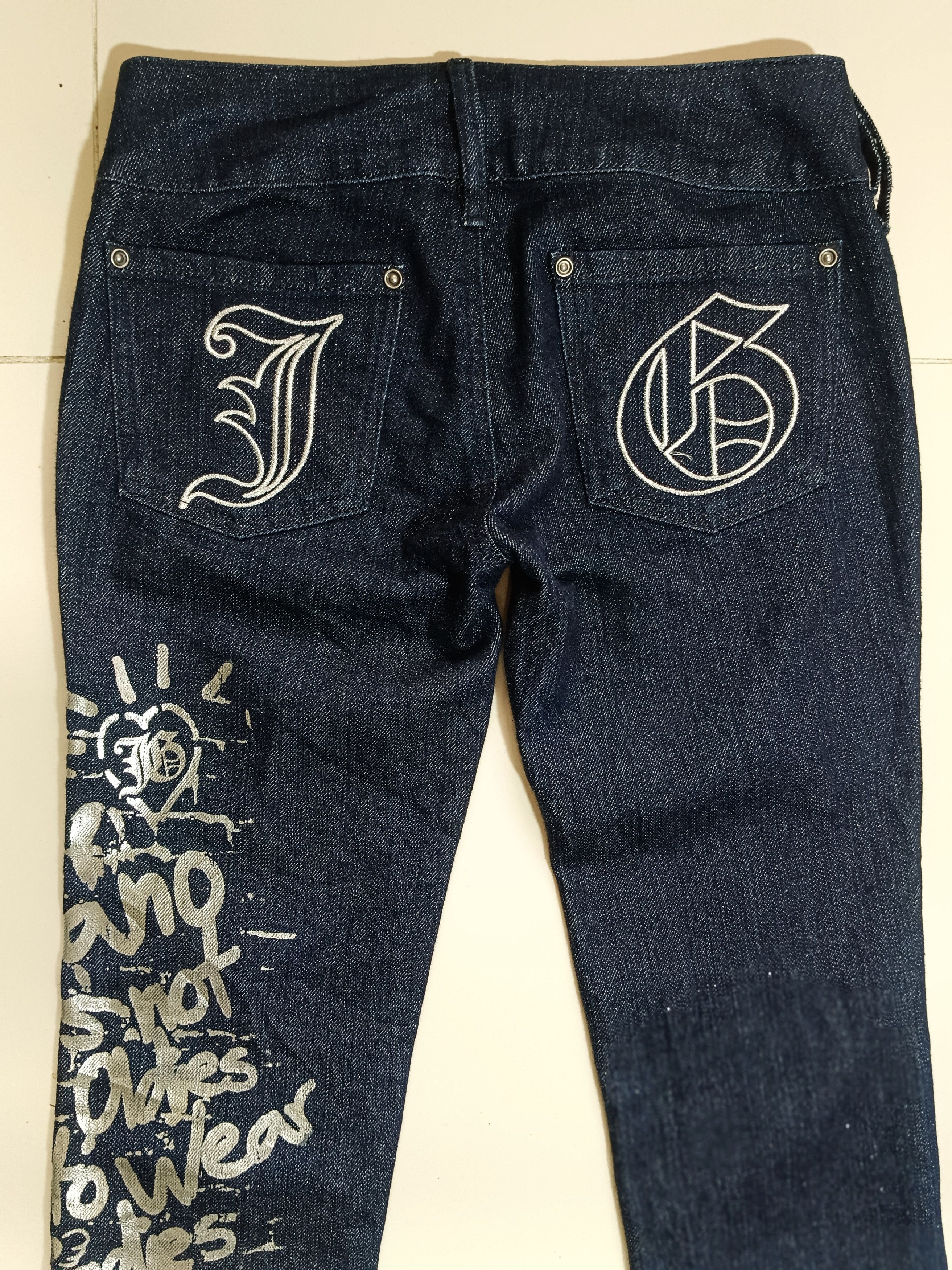 14th Addiction × If Six Was Nine × John Galliano John Galliano Prints Jeans Size US 26 / EU 42 - 11 Thumbnail