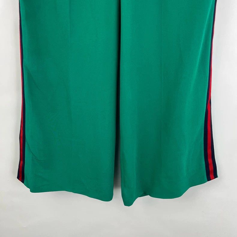 Gucci Gucci Side red and green striped wide-leg suit pants 2504-N Size 25" / US 0 / IT 36 - 5 Thumbnail